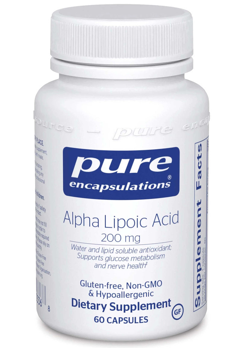 Pure Encapsulations Alpha Lipoic Acid 200mg
