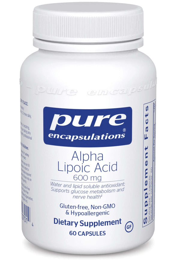 Pure Encapsulations Alpha Lipoic Acid 600mg