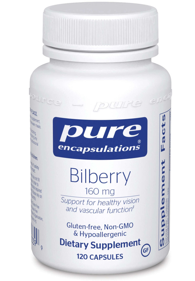 Pure Encapsulations Bilberry 160mg