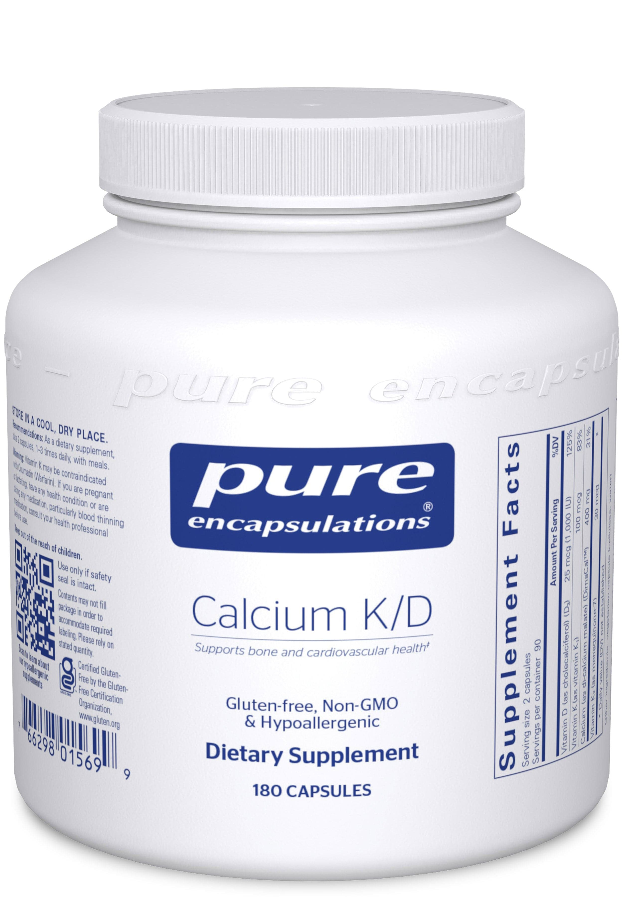 Pure Encapsulations Calcium K/D