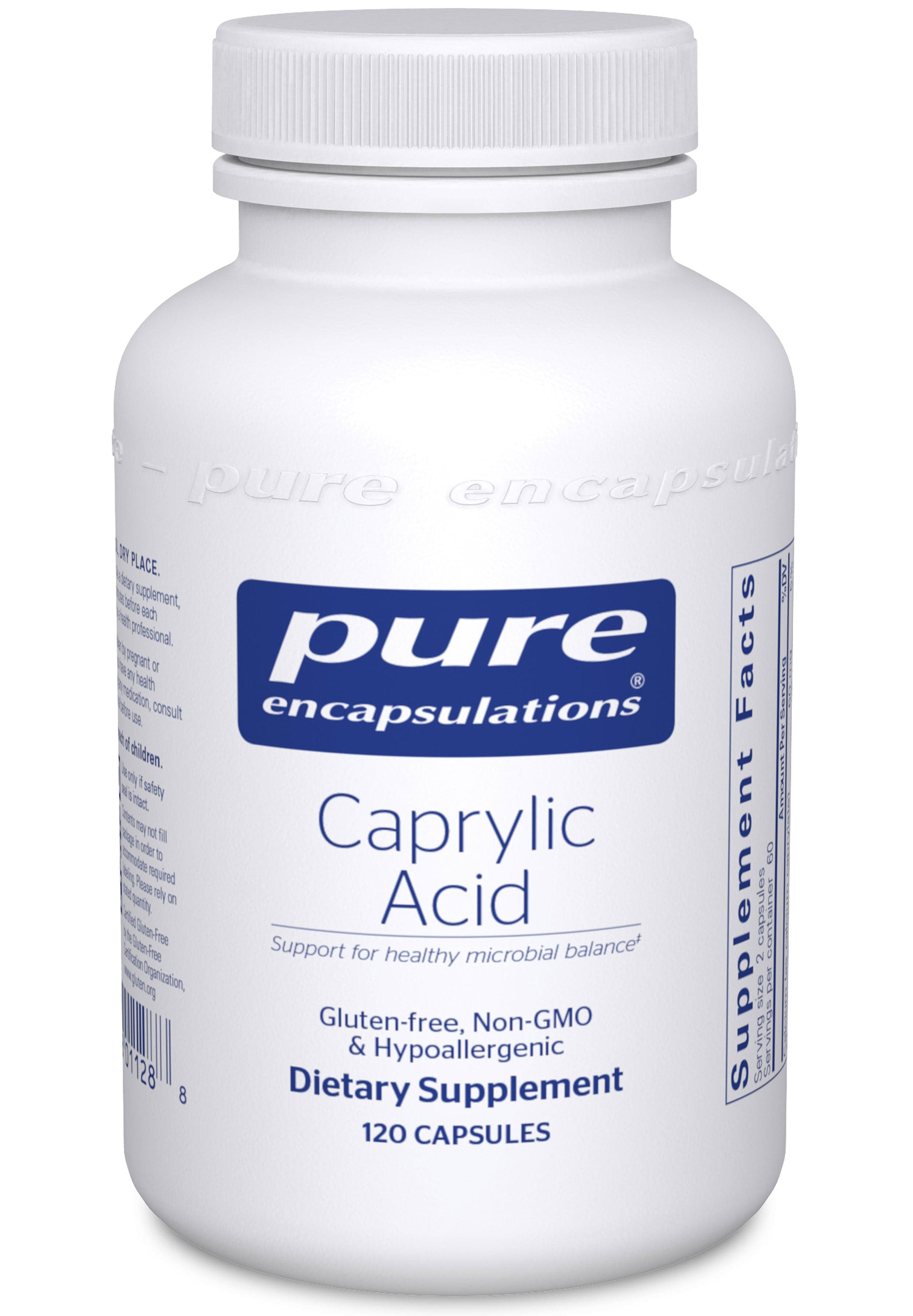 Pure Encapsulations Caprylic Acid