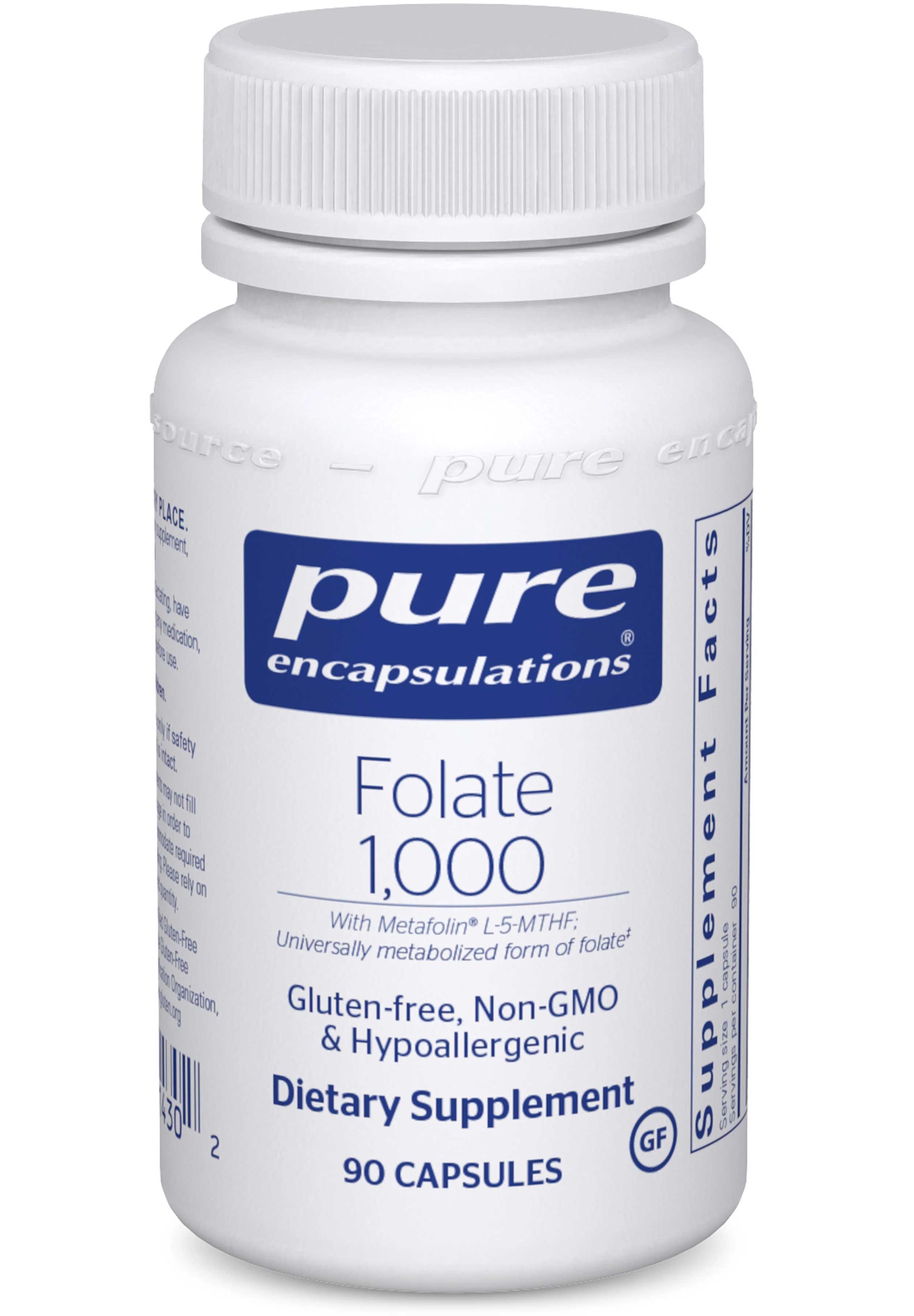 Pure Encapsulations Folate 1000