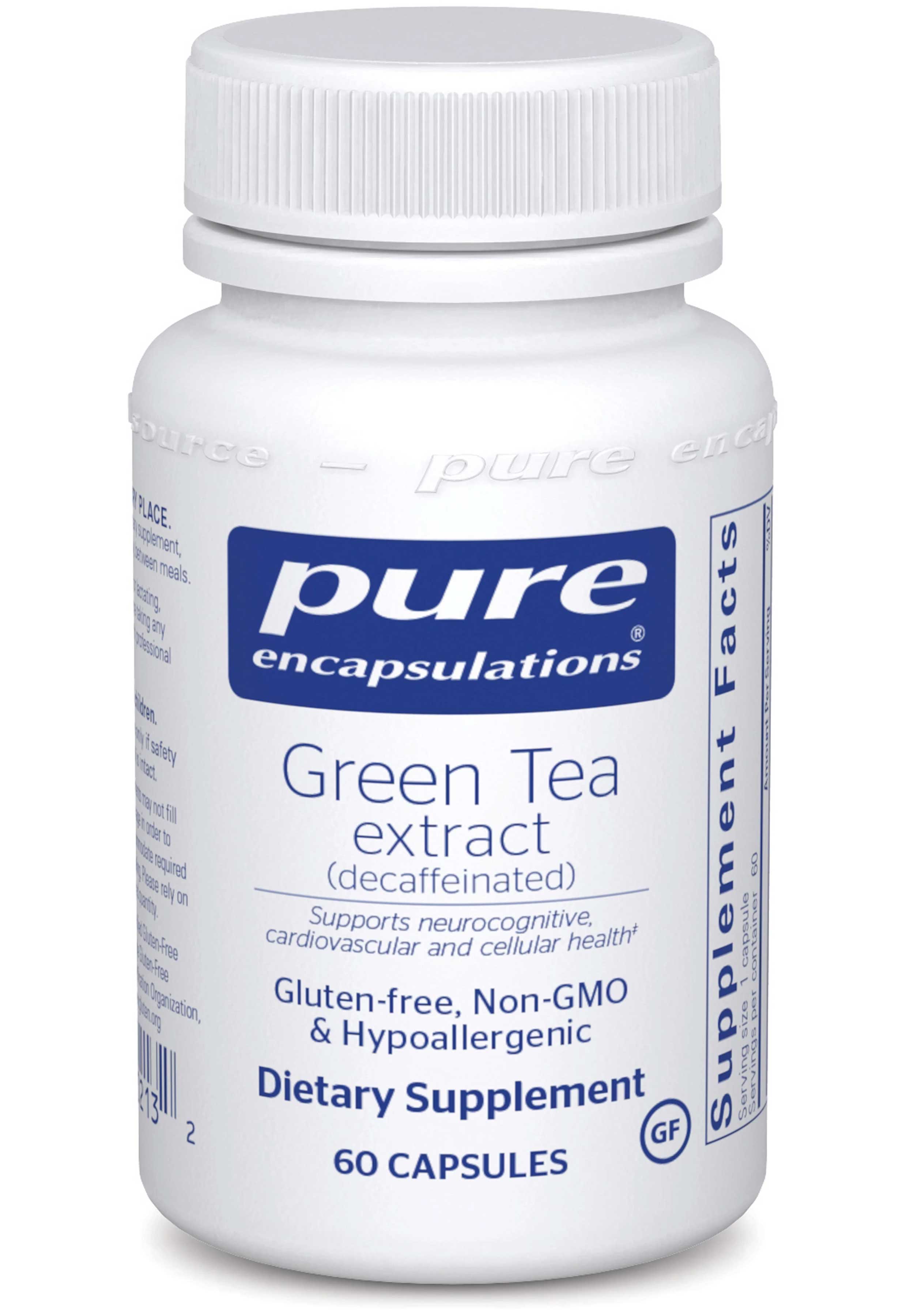 Pure Encapsulations Green Tea extract (decaffeinated)