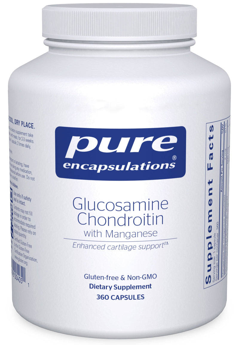 Pure Encapsulations Glucosamine Chondroitin with Manganese