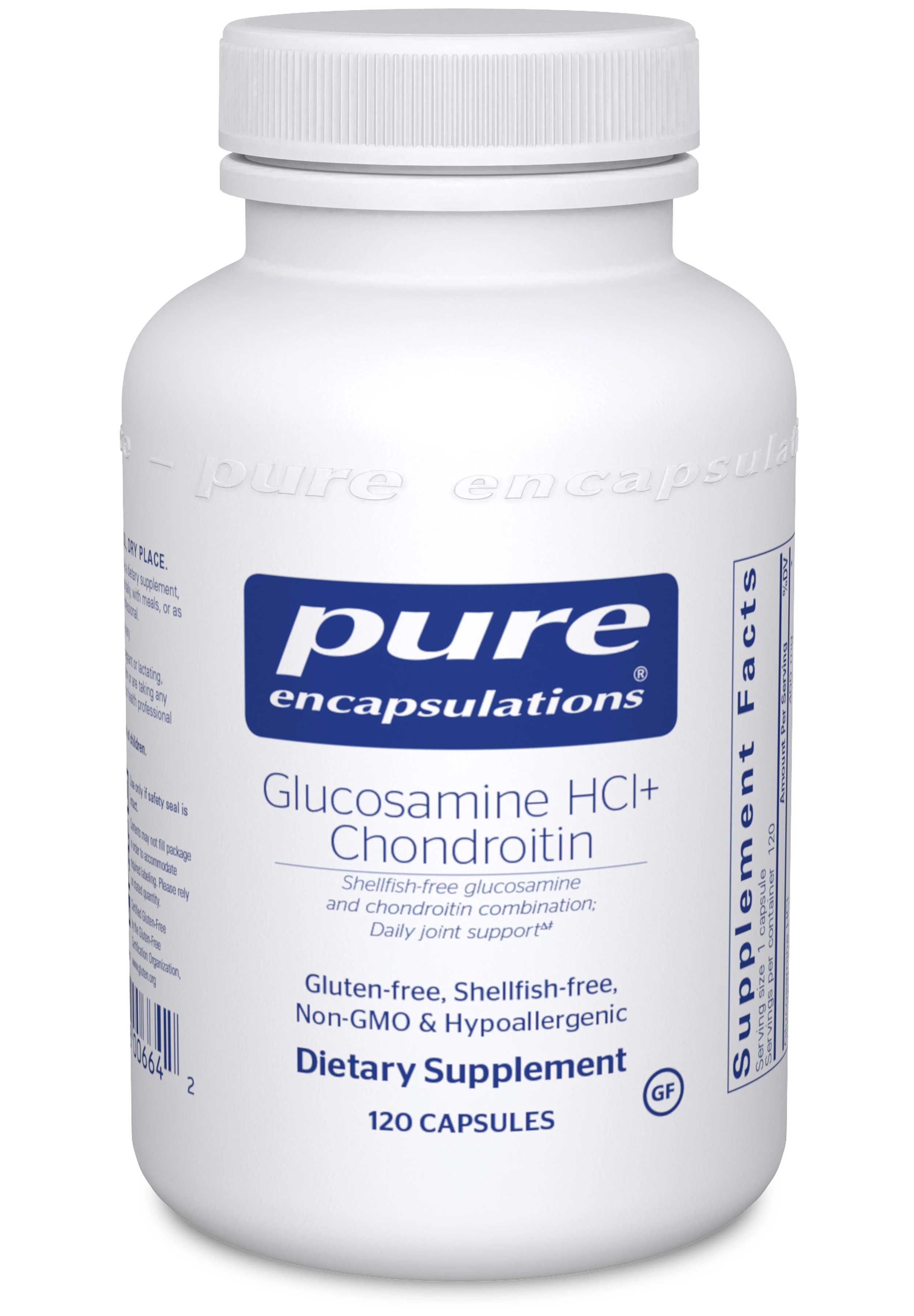 Pure Encapsulations Glucosamine HCI+ Chondroitin