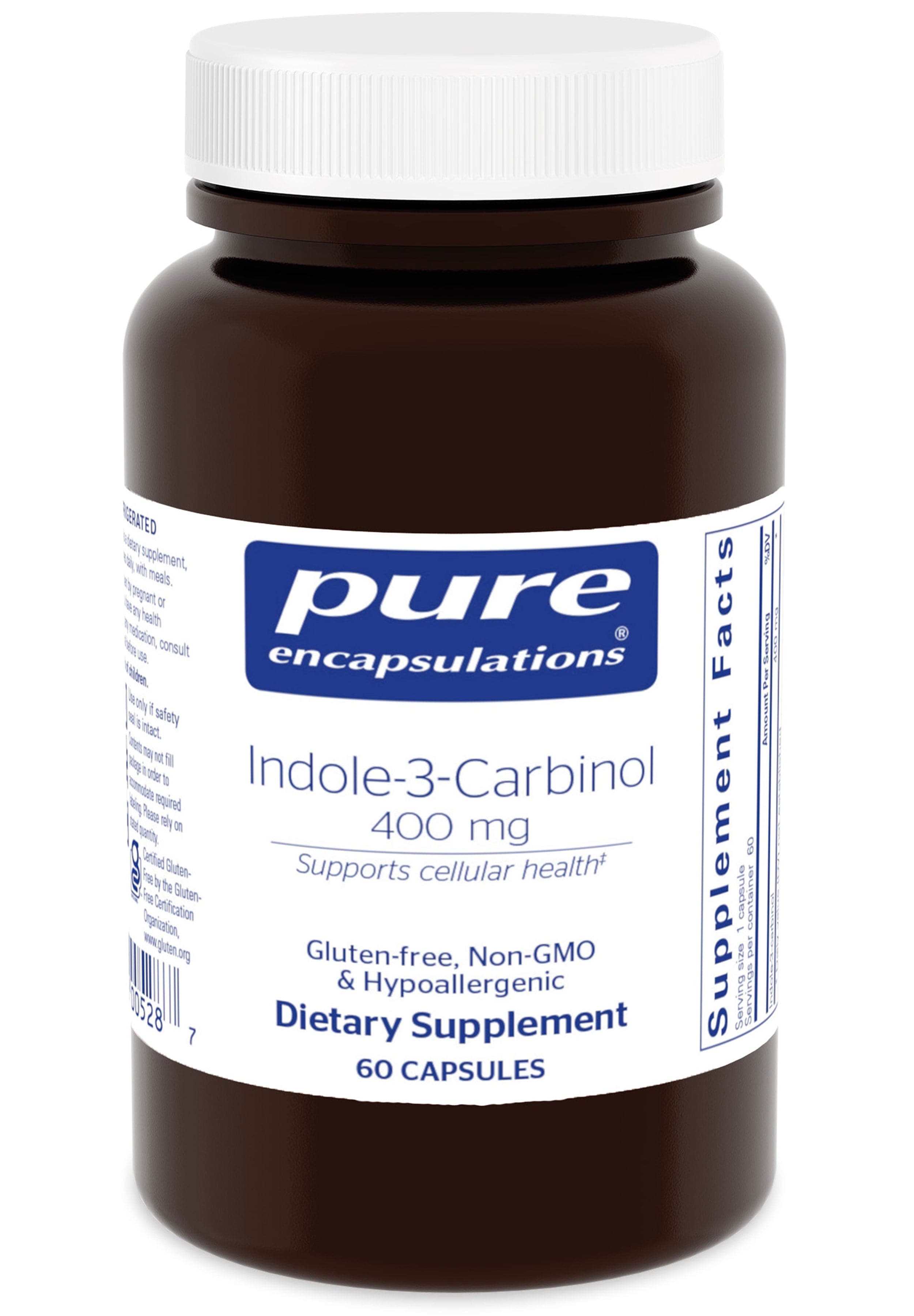 Pure Encapsulations Indole-3-Carbinol 400 mg