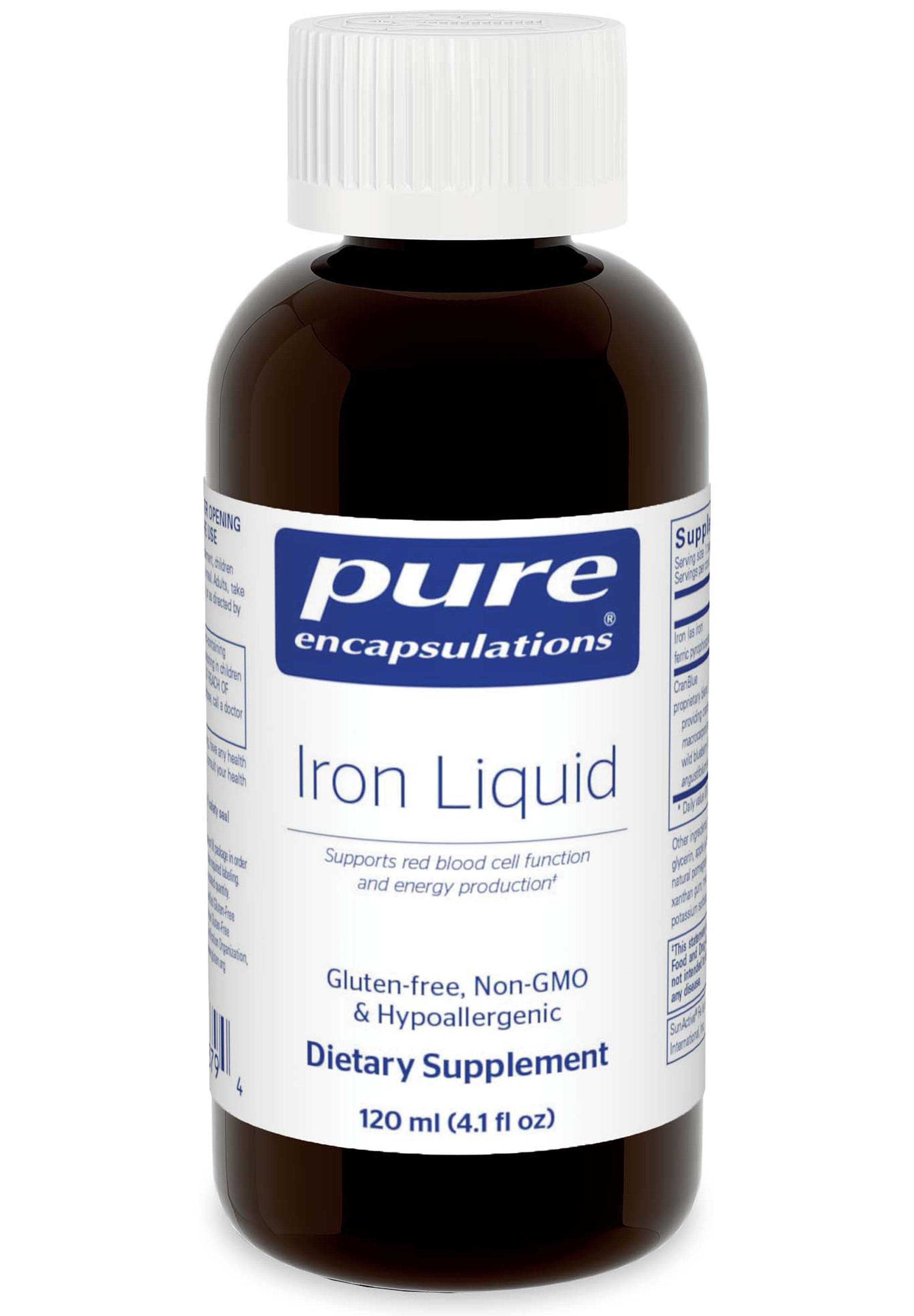 Pure Encapsulations Iron Liquid