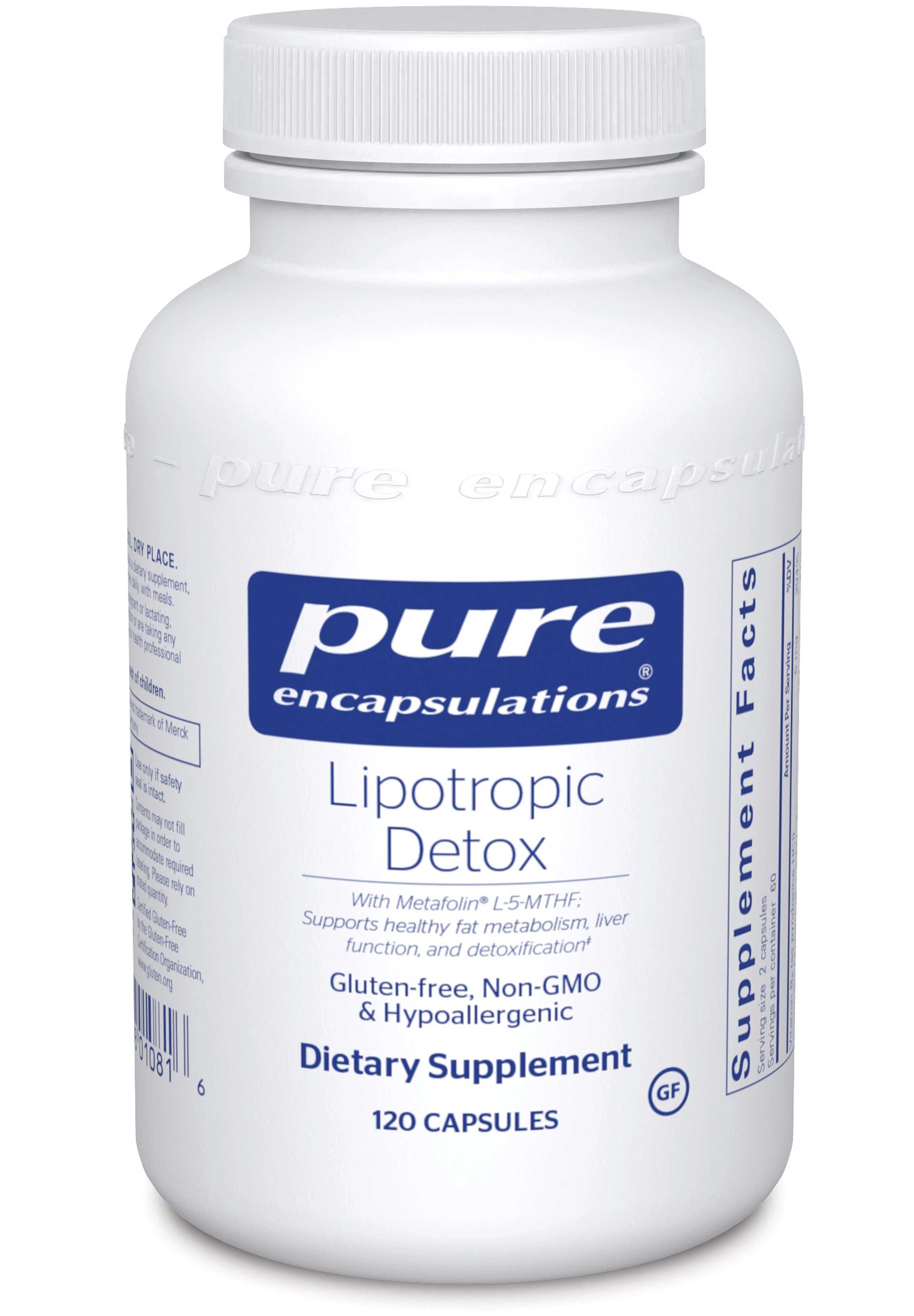 Pure Encapsulations Lipotropic Detox