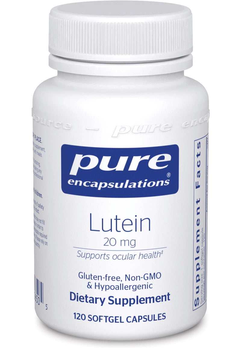 Pure Encapsulations Lutein 20 mg