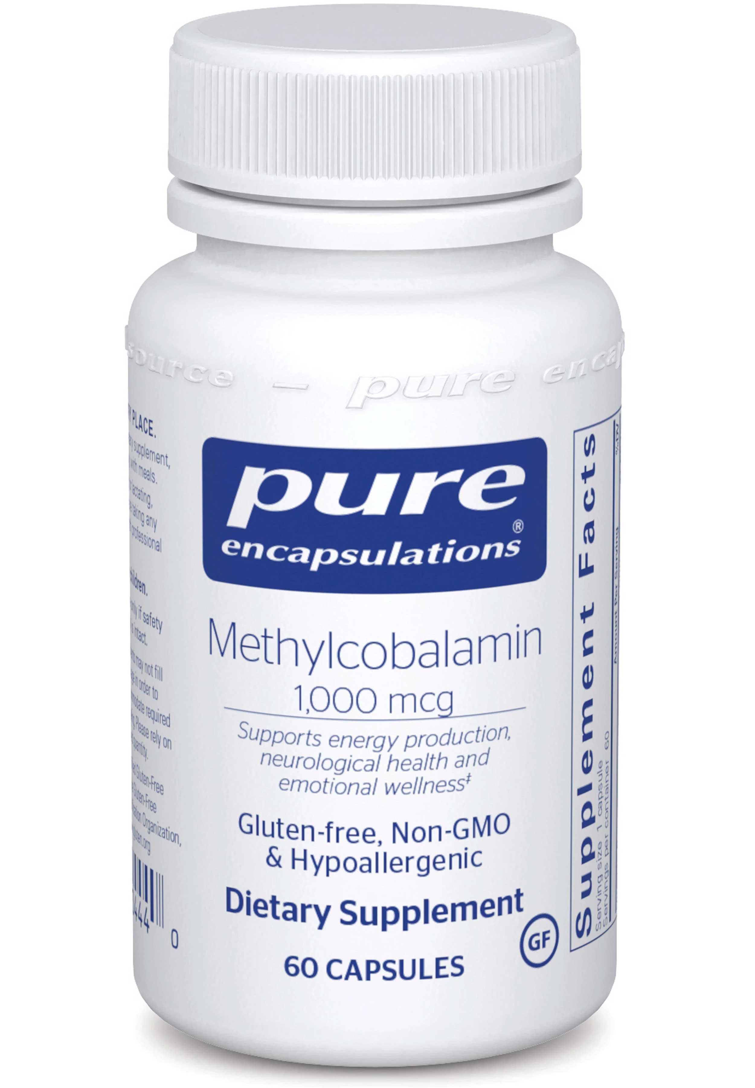 Pure Encapsulations Methylcobalamin 1,000mcg