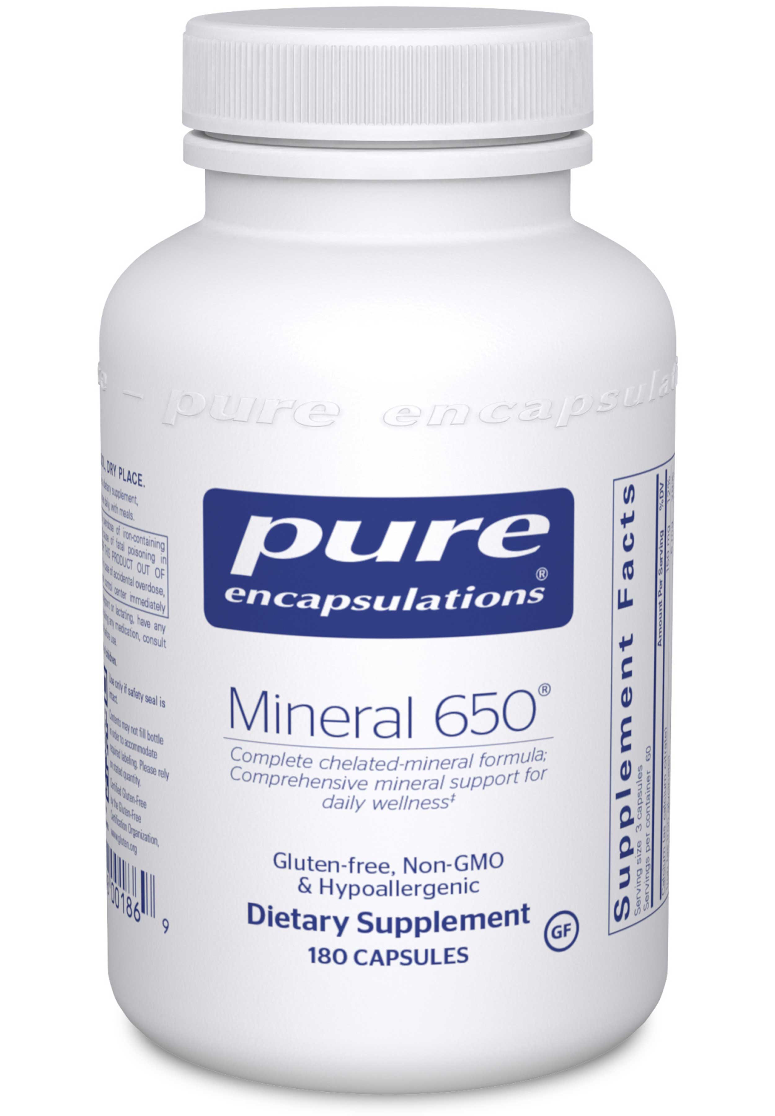 Pure Encapsulations Mineral 650