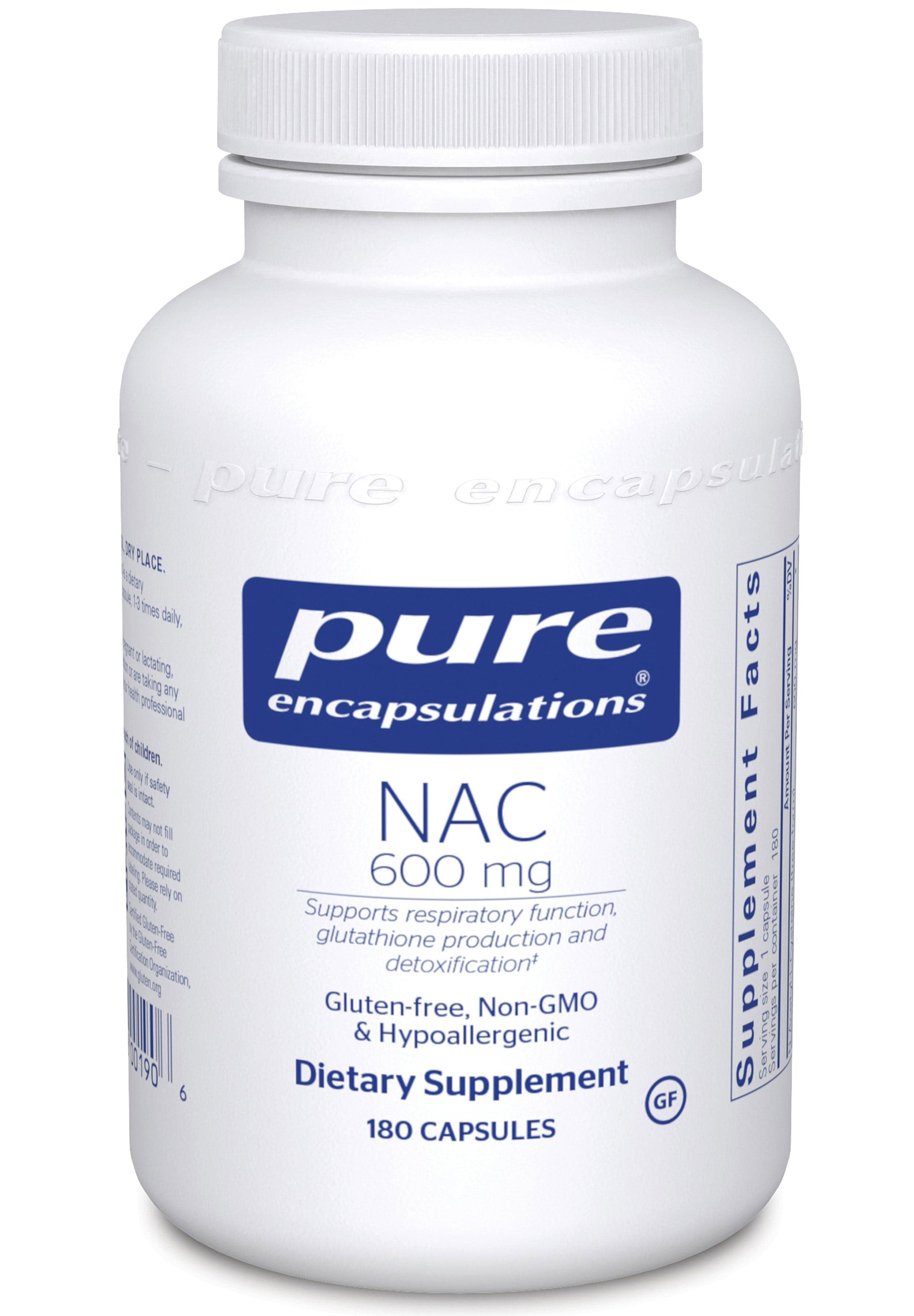 Pure Encapsulations NAC 600mg