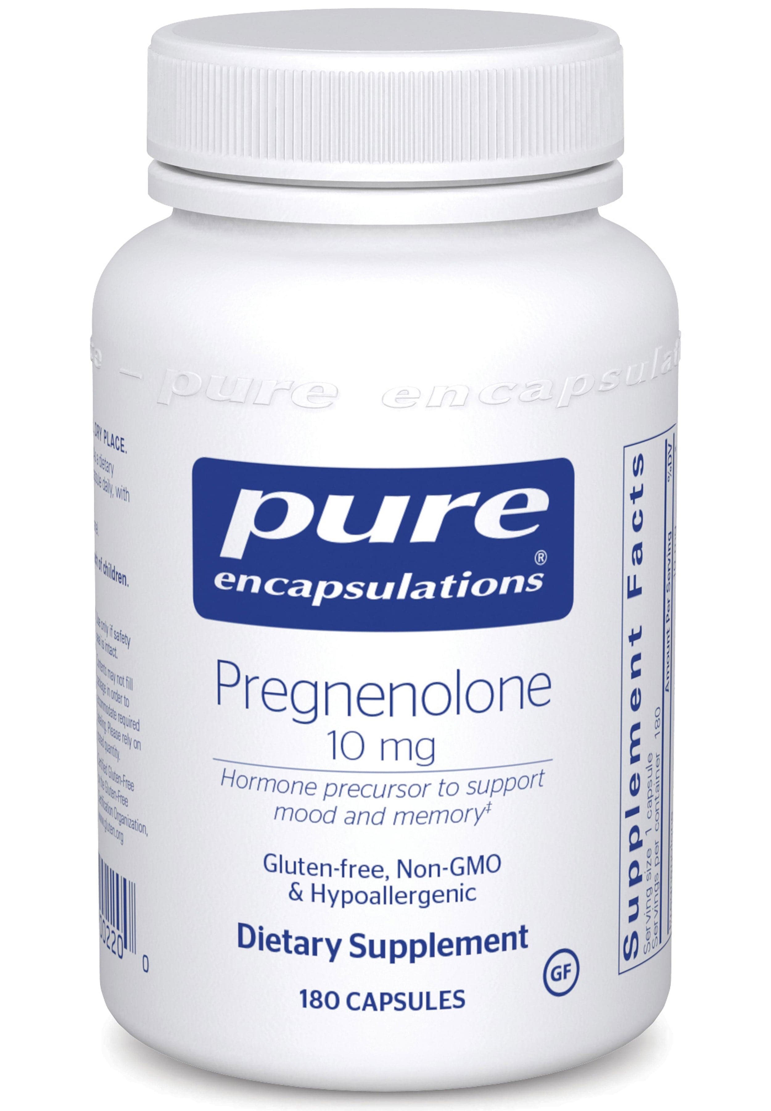 Pure Encapsulations Pregnenolone 10mg