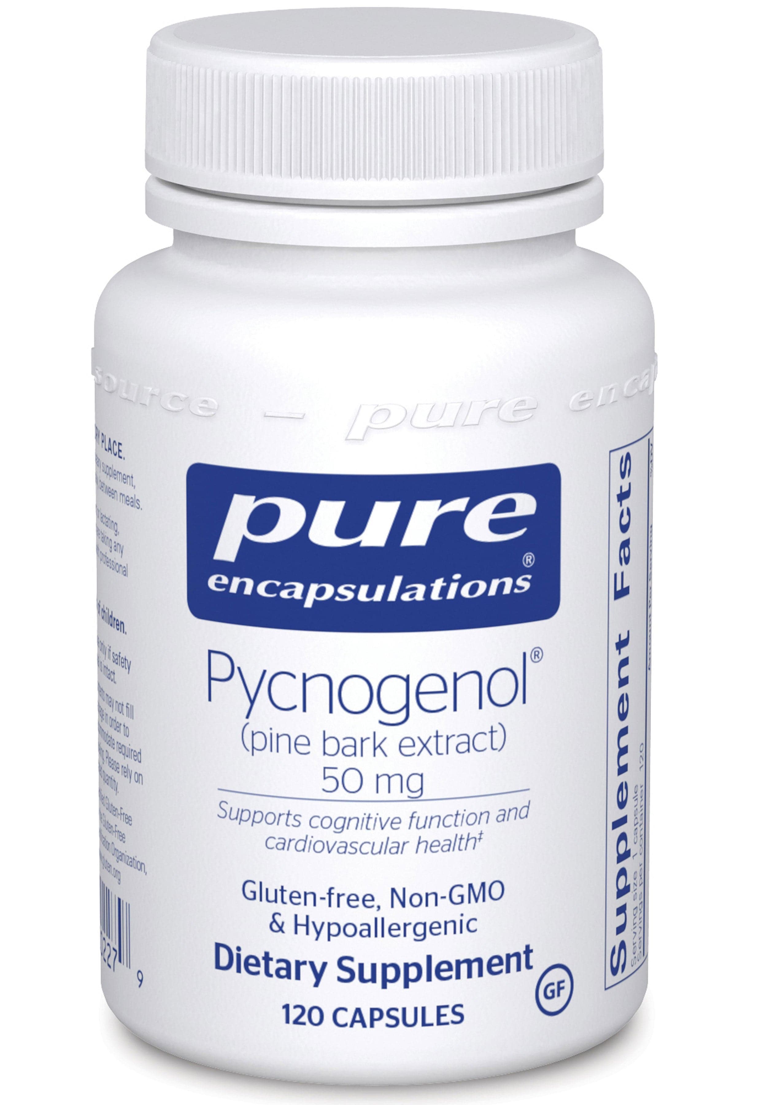 Pure Encapsulations Pycnogenol (pine bark extract) 50mg