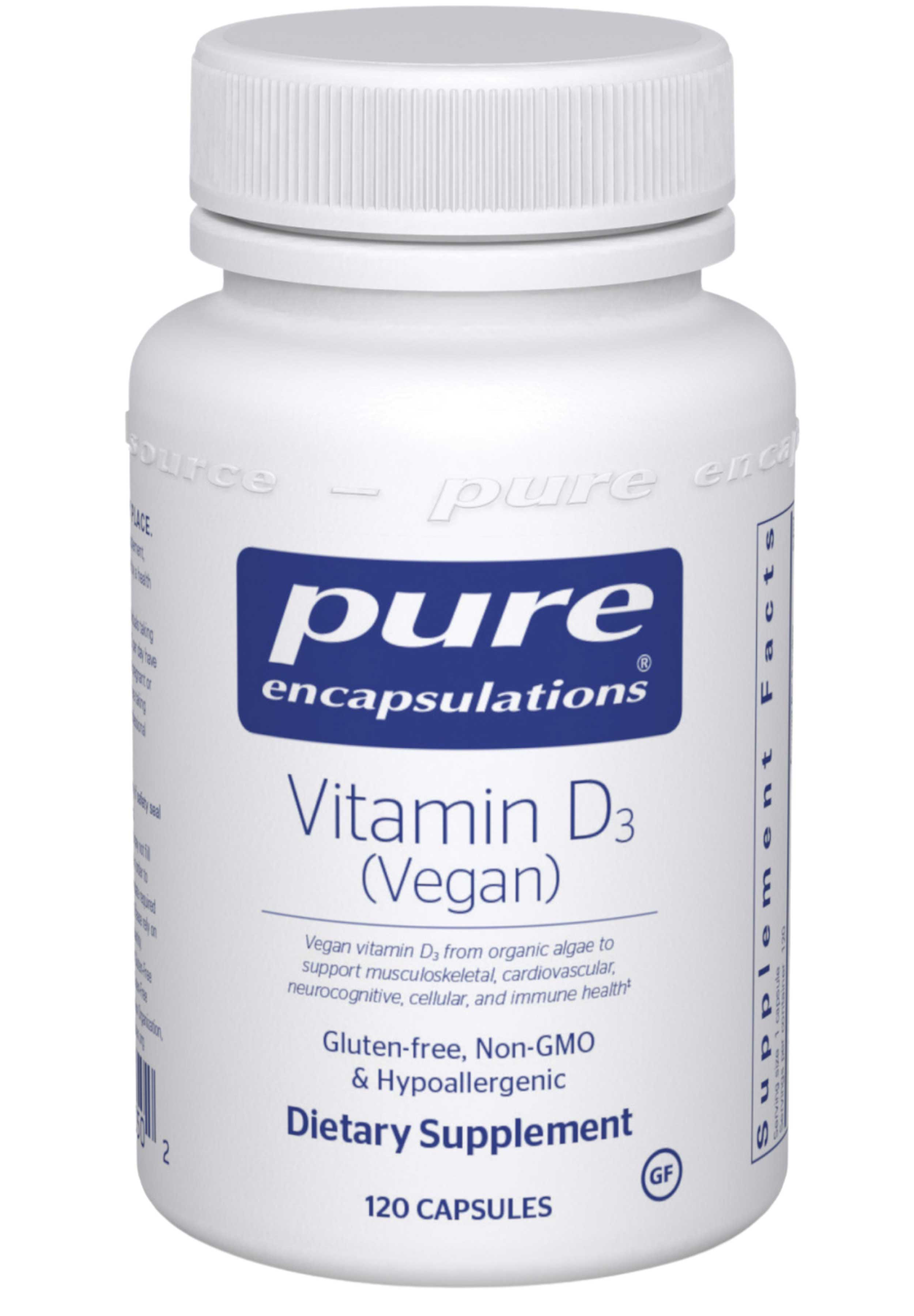 Pure Encapsulations Vitamin D3 (Vegan)