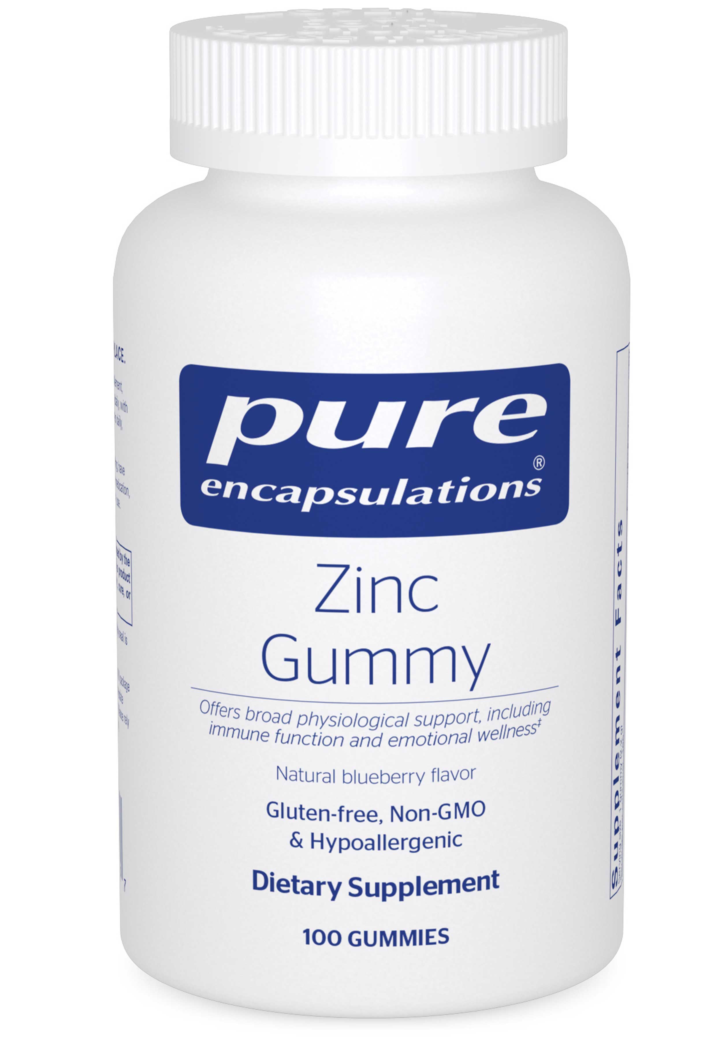 Pure Encapsulations Zinc Gummy
