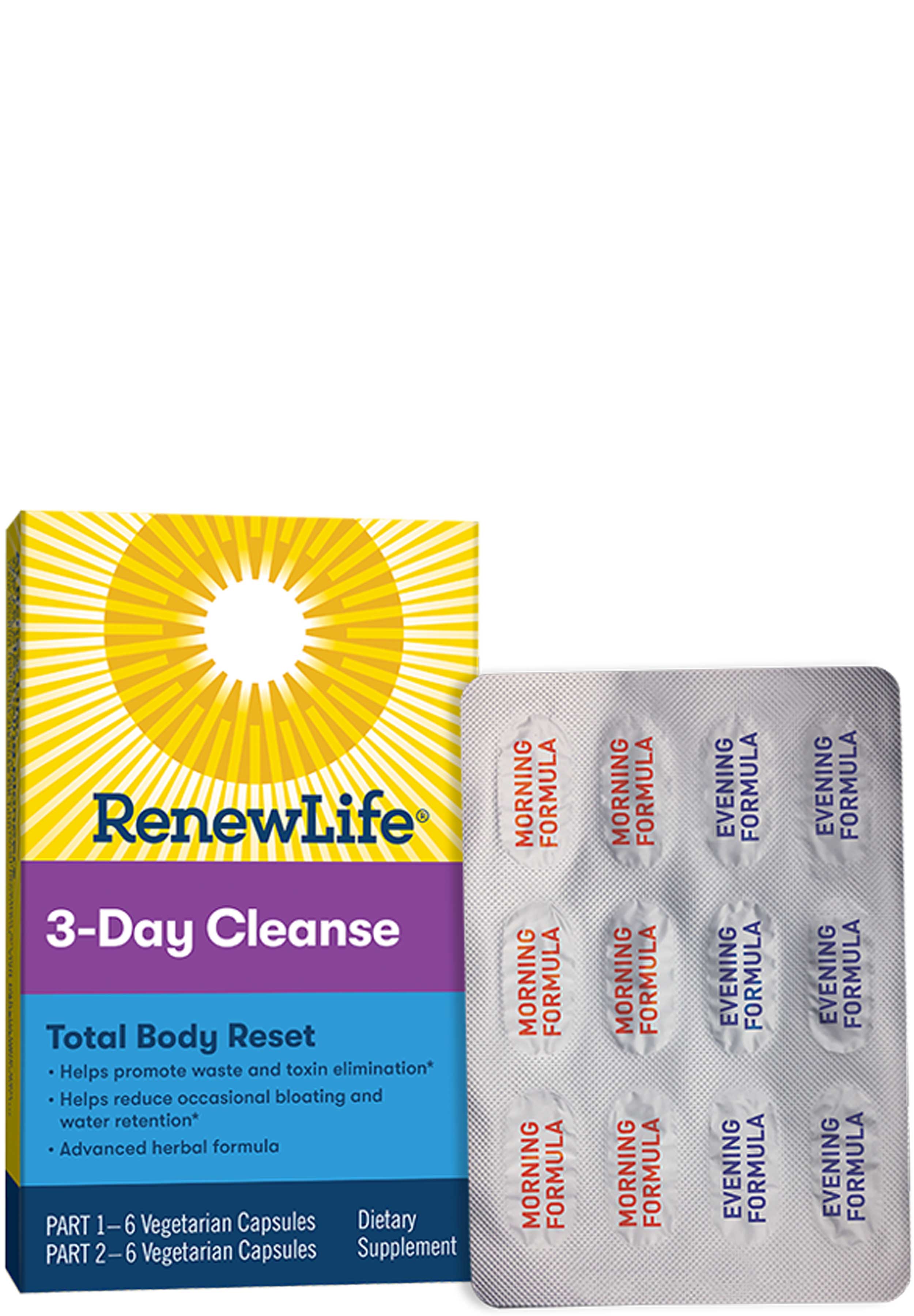 Renew Life 3-Day Cleanse Total-Body Reset Kit