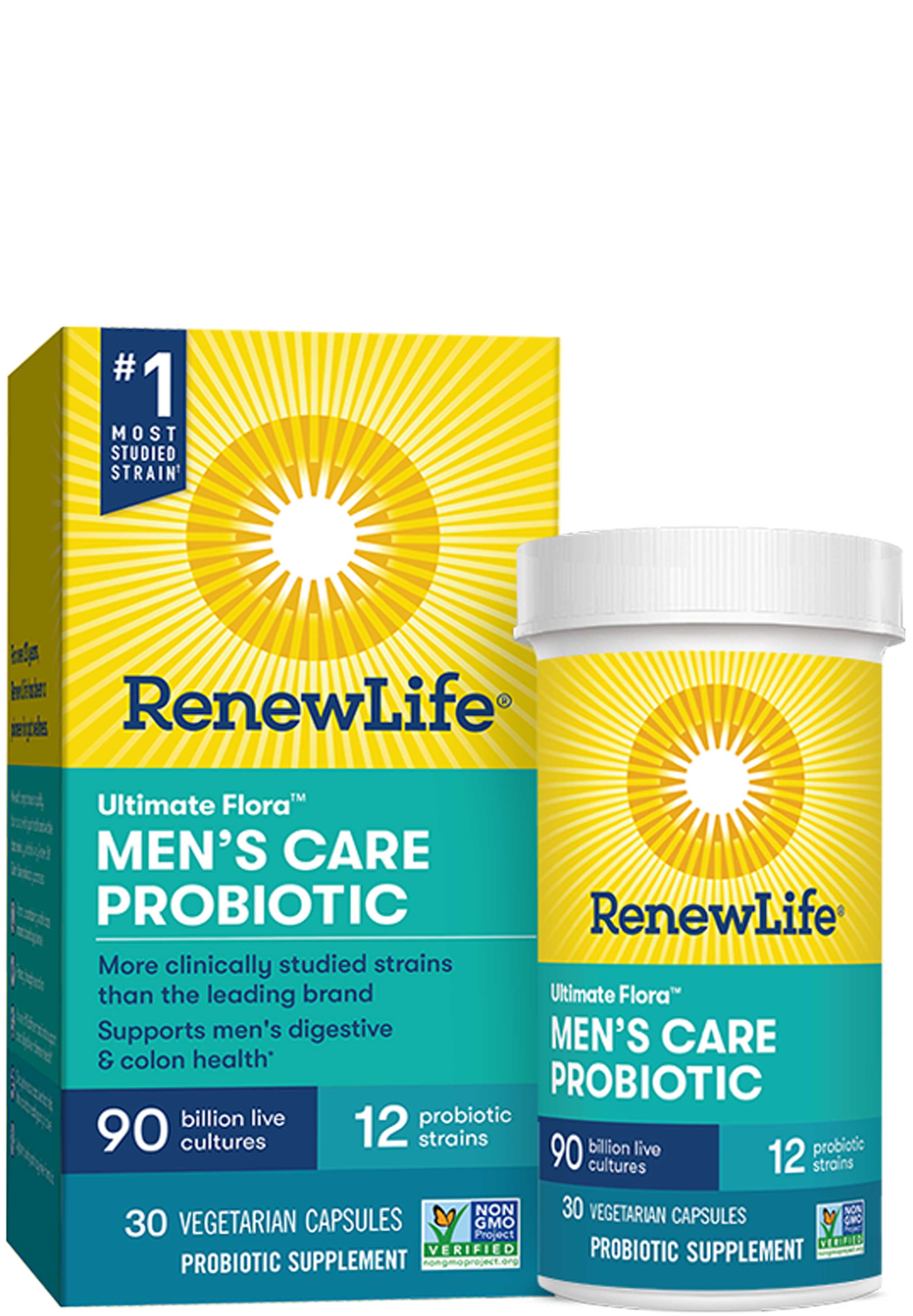 Renew Life Ultimate Flora Men’s Care Probiotic 90 Billion