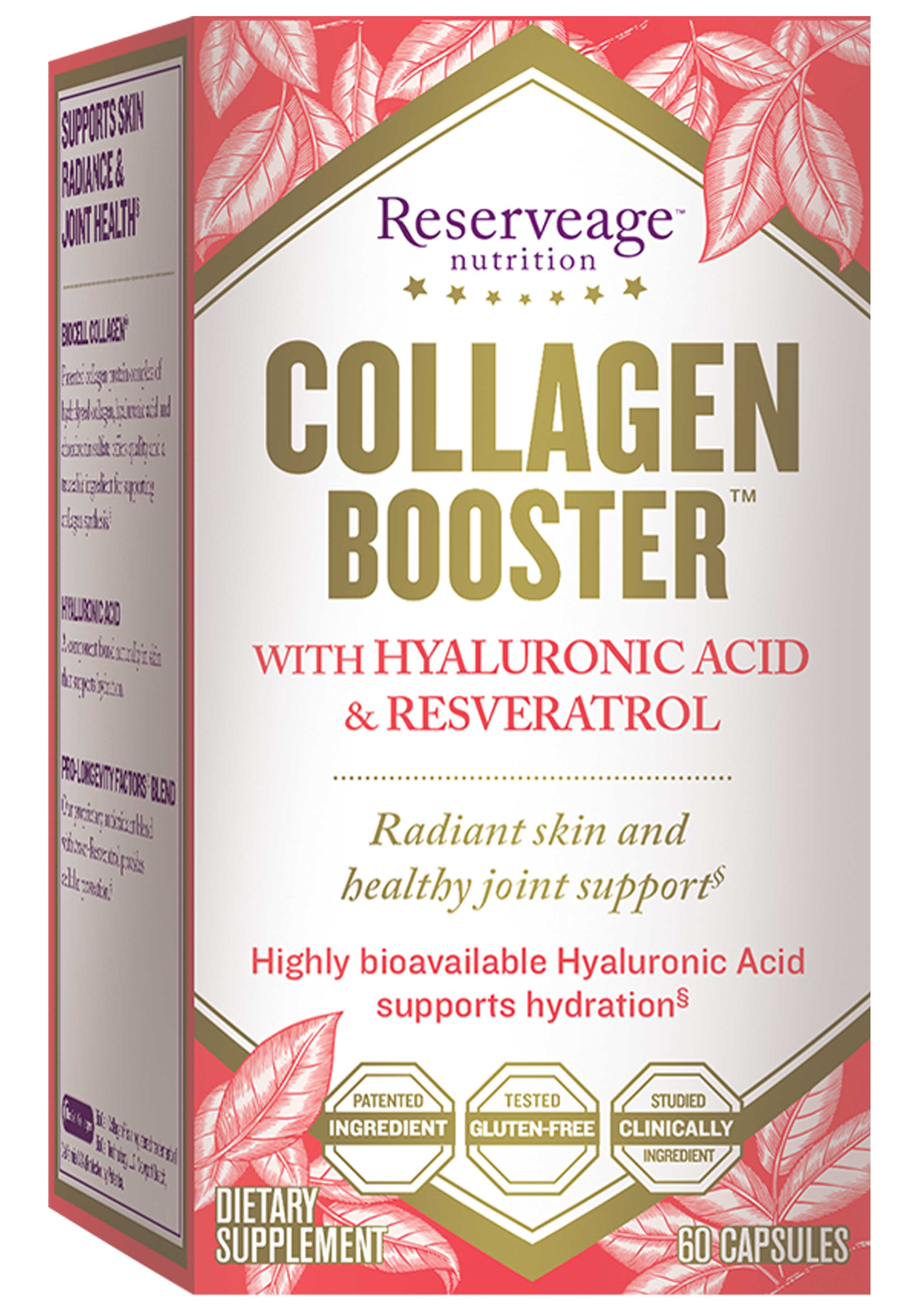 Reserveage Collagen Booster ™ For Radiant Skin And Healthy Joint Support