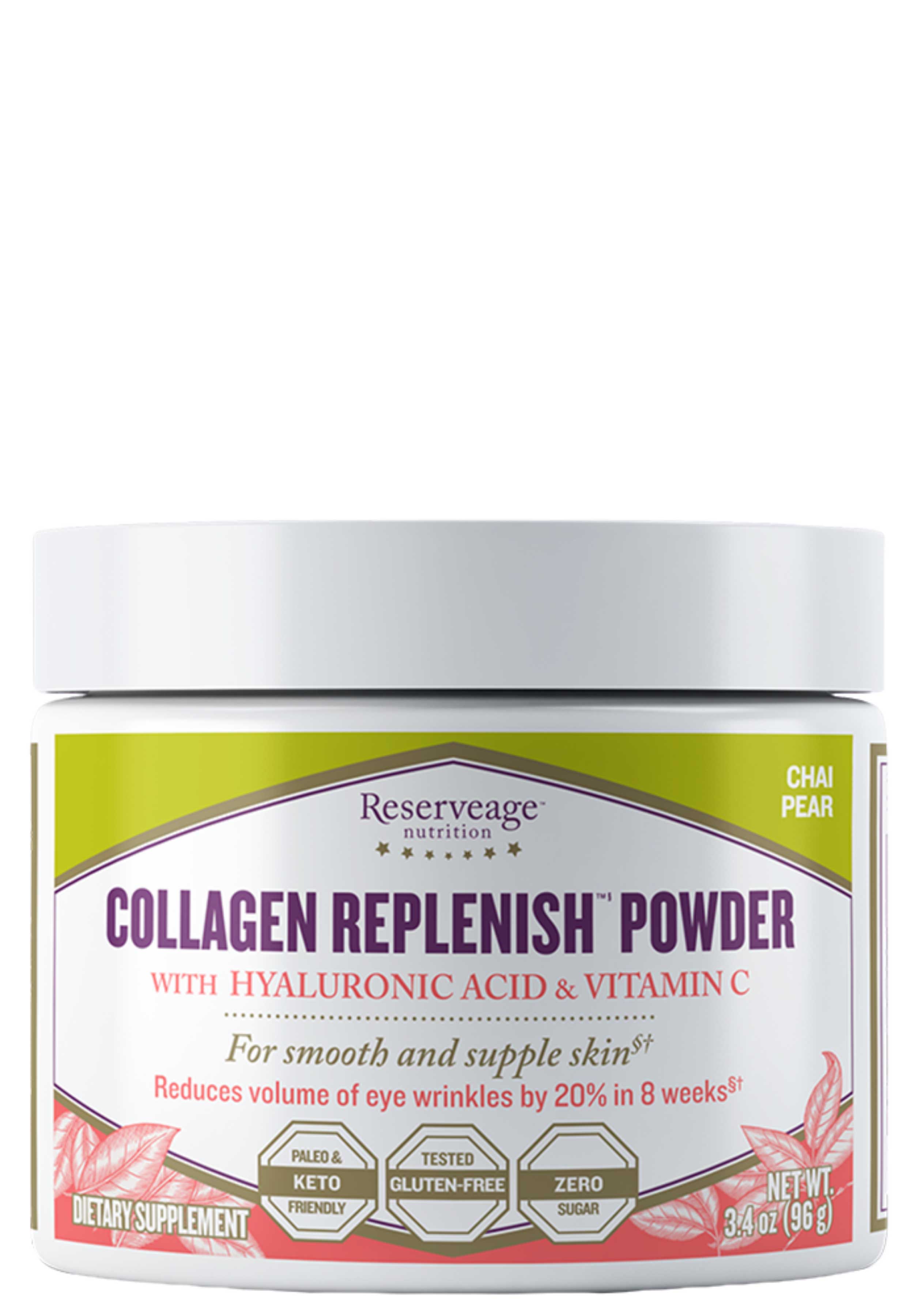 Reserveage Collagen Replenish Powder Chai Pear