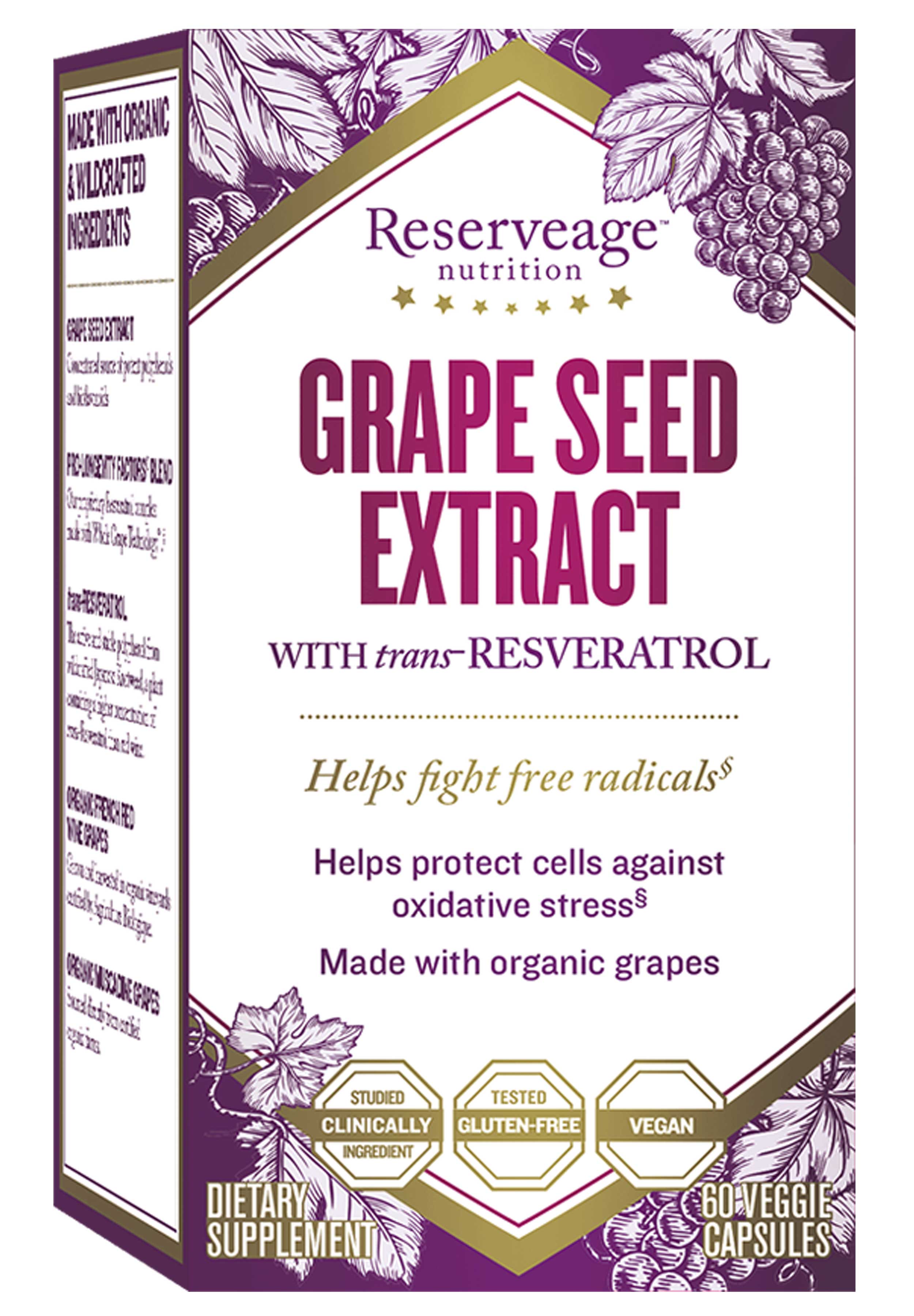 Reserveage Grapeseed Extract