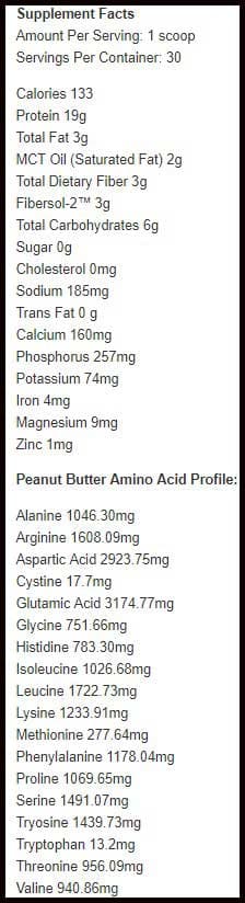 Nutritional Frontiers Super Shake Peanut Butter