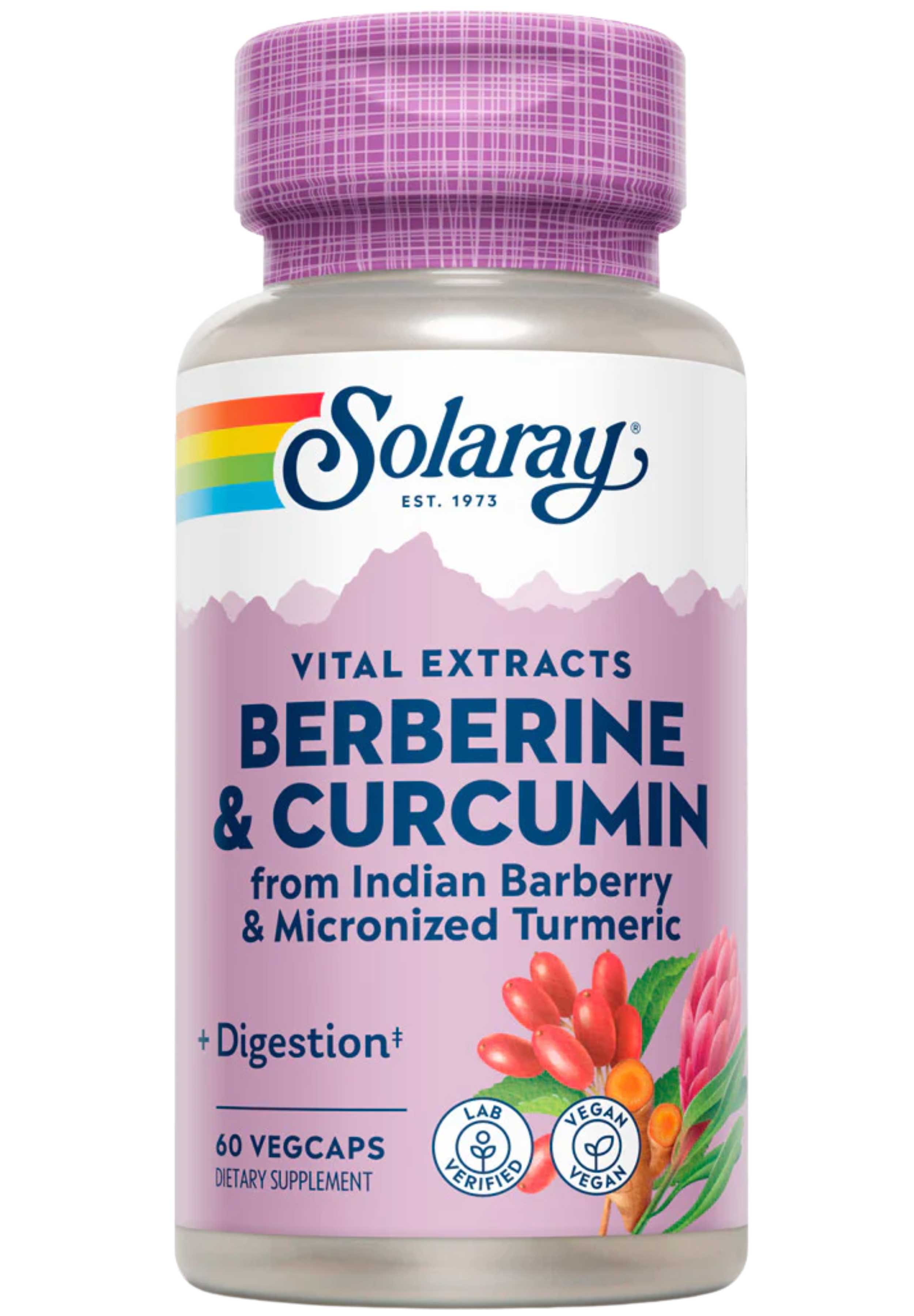 Solaray Berberine & Curcumin Vital Extracts