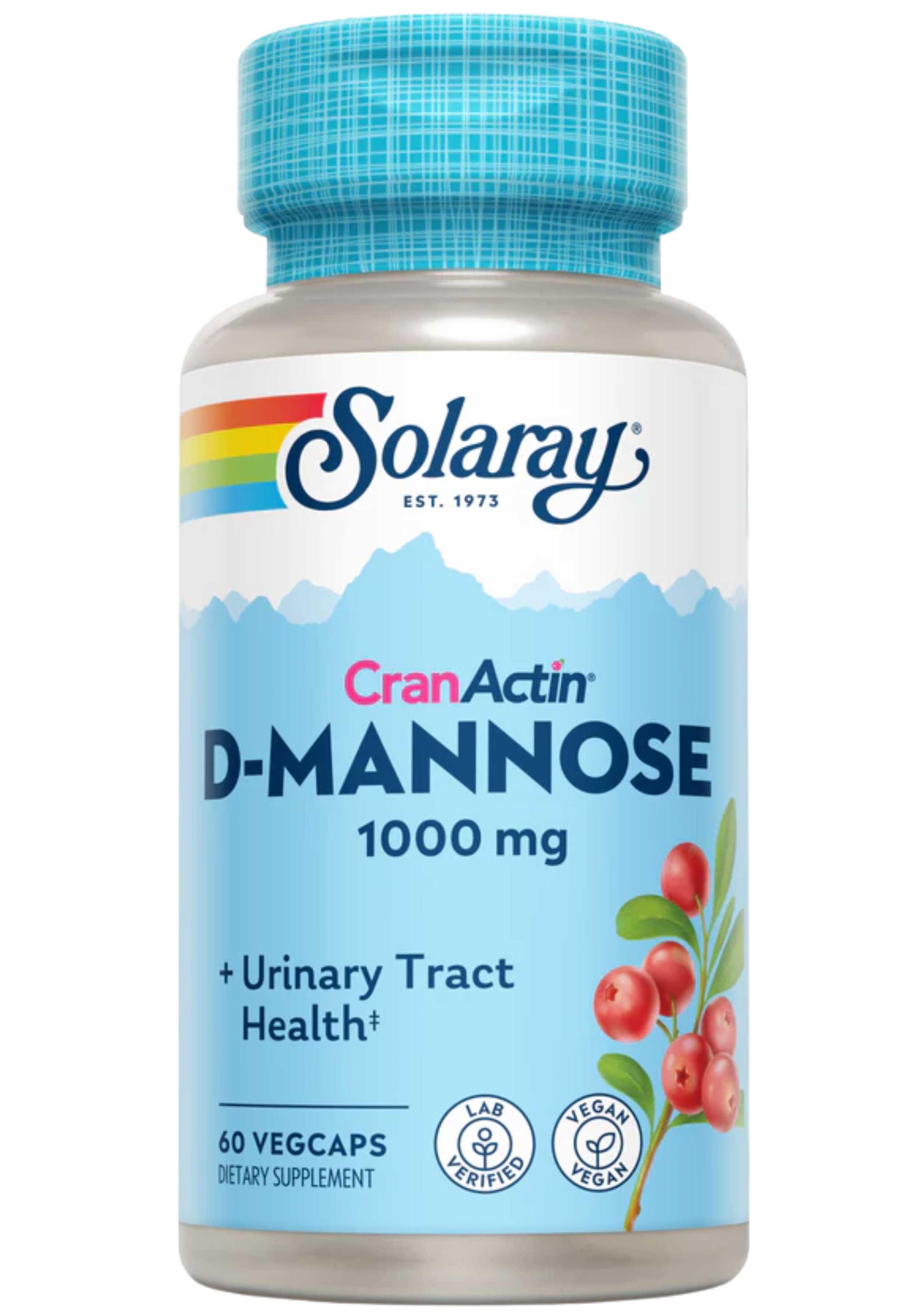 Solaray D-Mannose With CranActin 