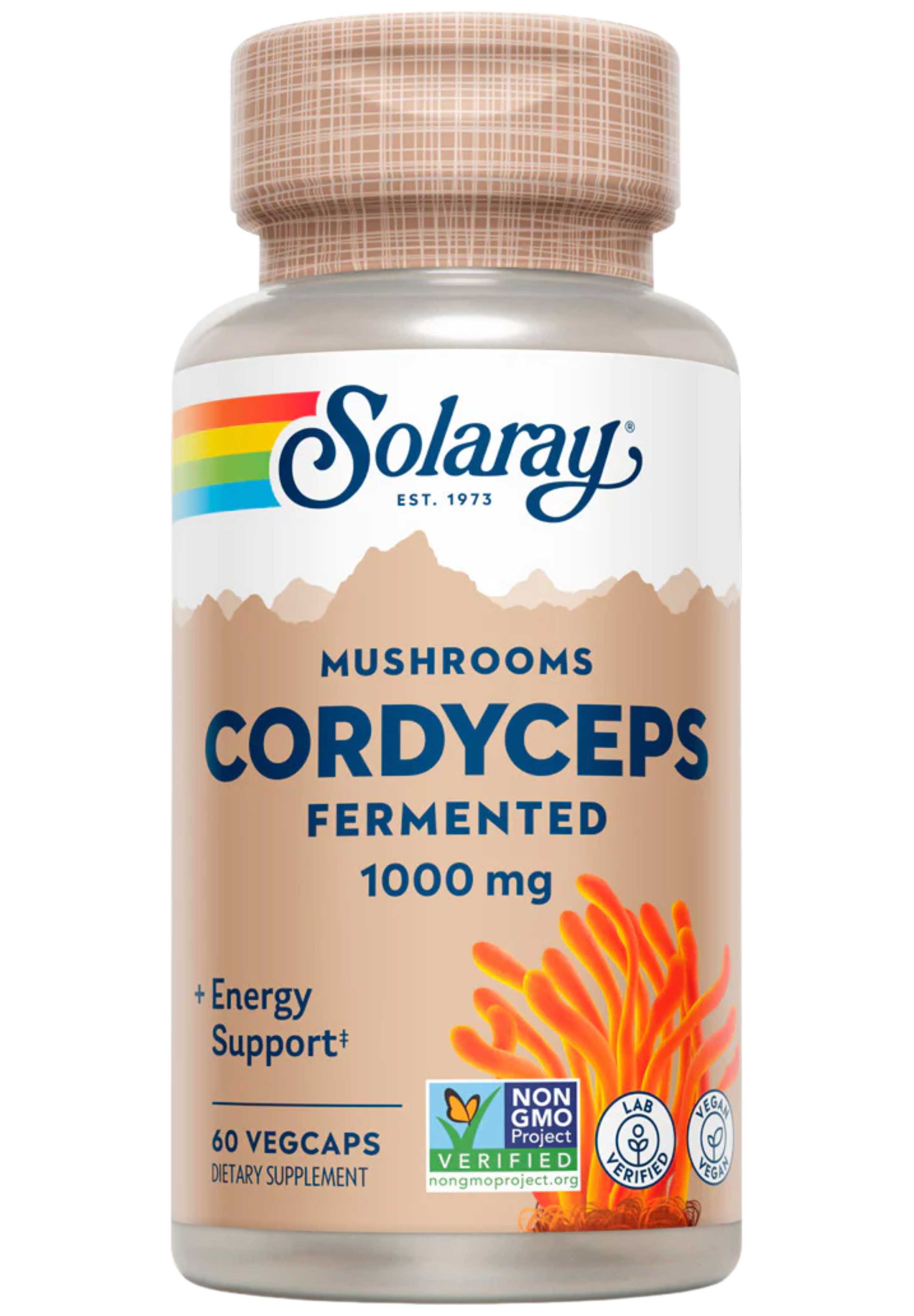 Solaray Fermented Cordyceps Organic