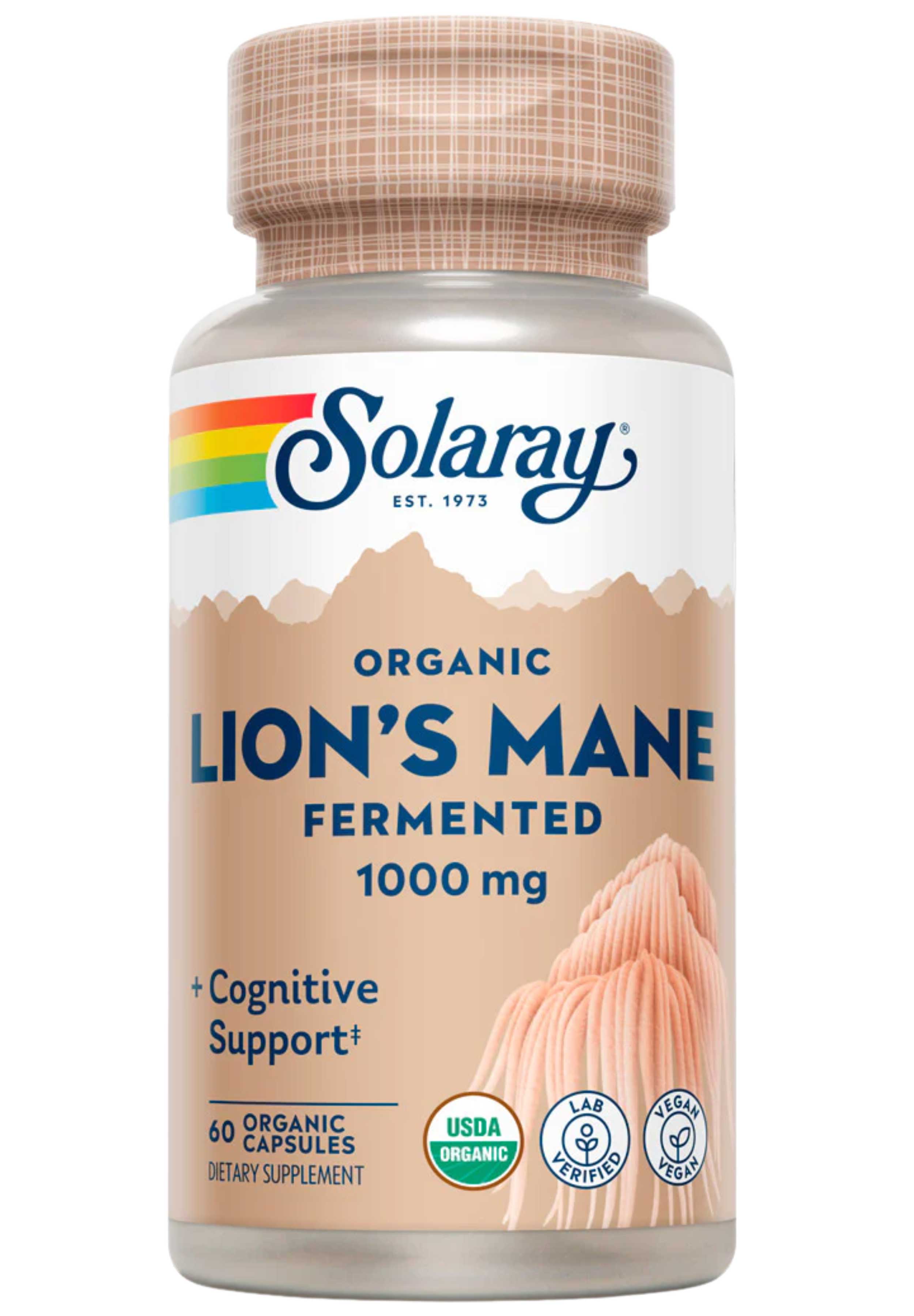 Solaray Fermented Lion's Mane 1000 mg