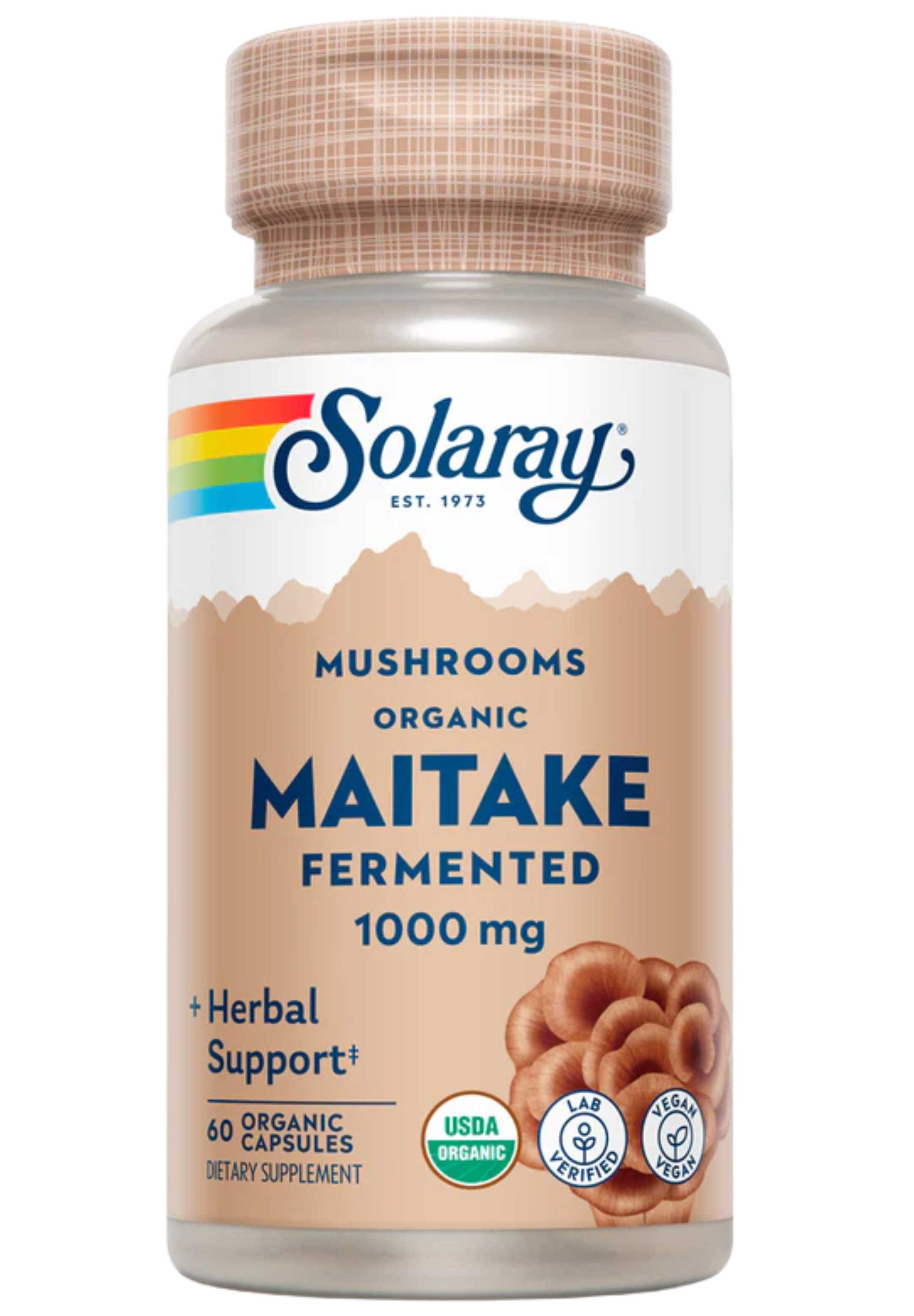 Solaray Fermented Maitake Organic