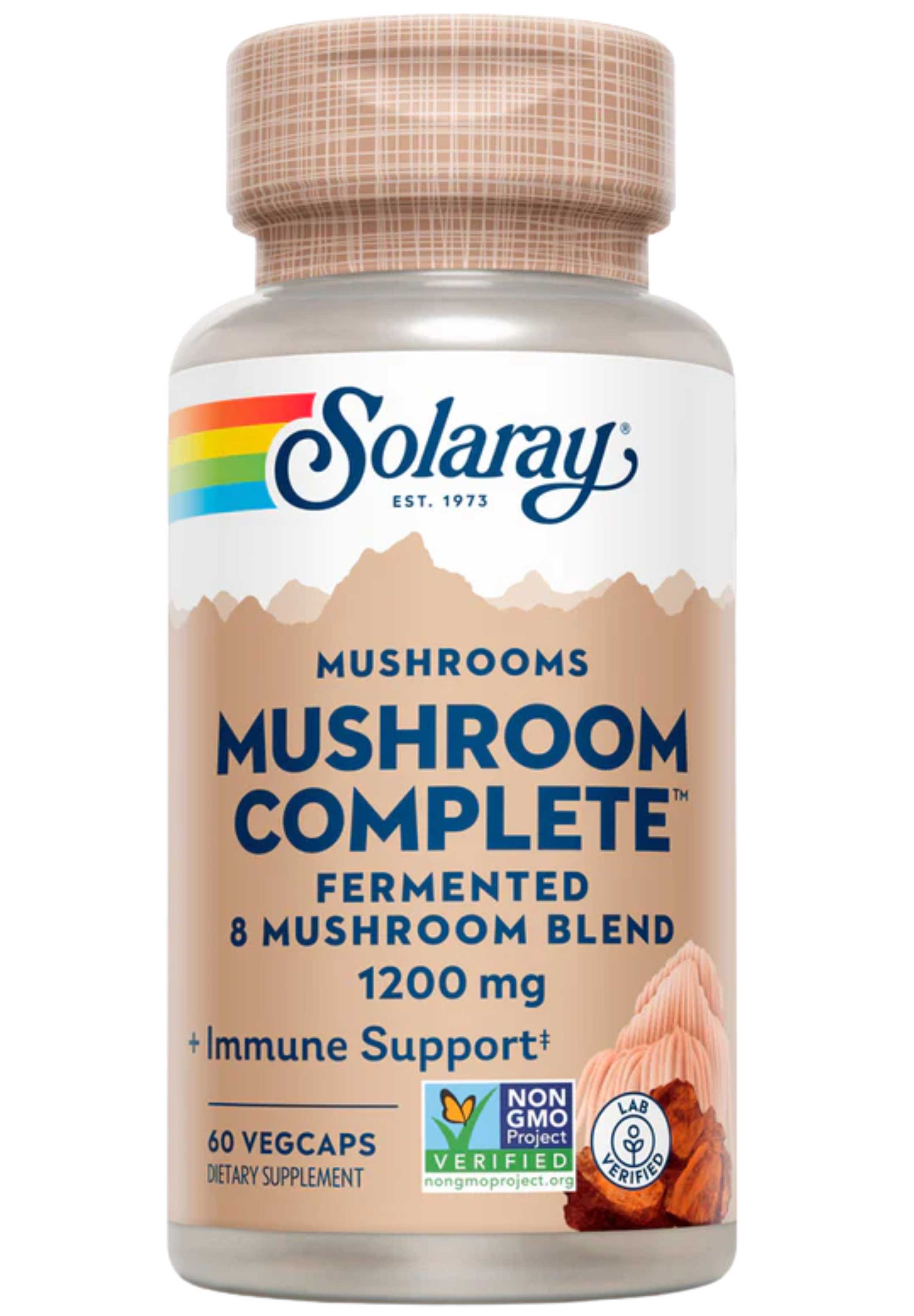 Solaray Fermented Mushroom Complete 1200 mg