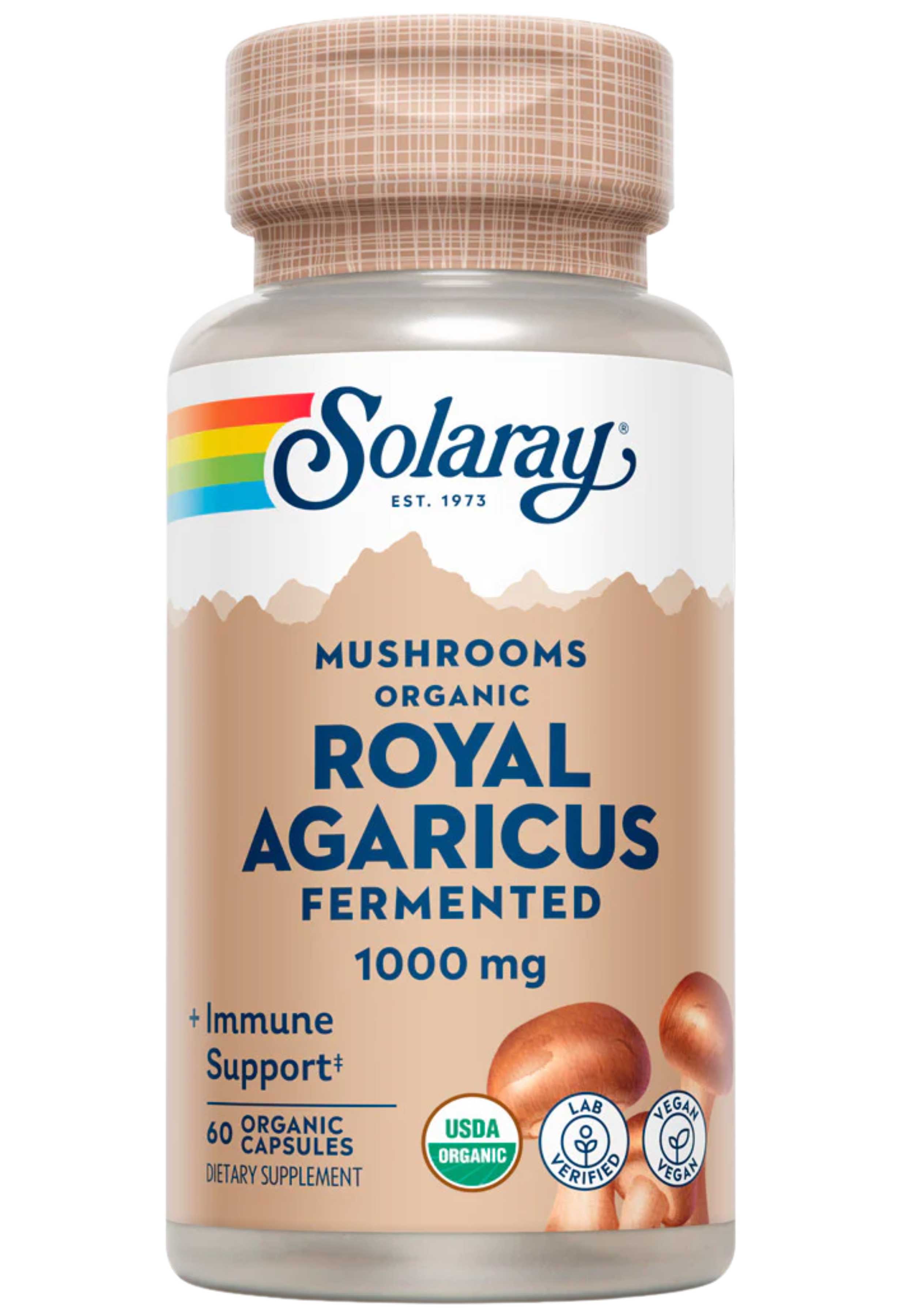 Solaray Fermented Royal Agaricus Organic
