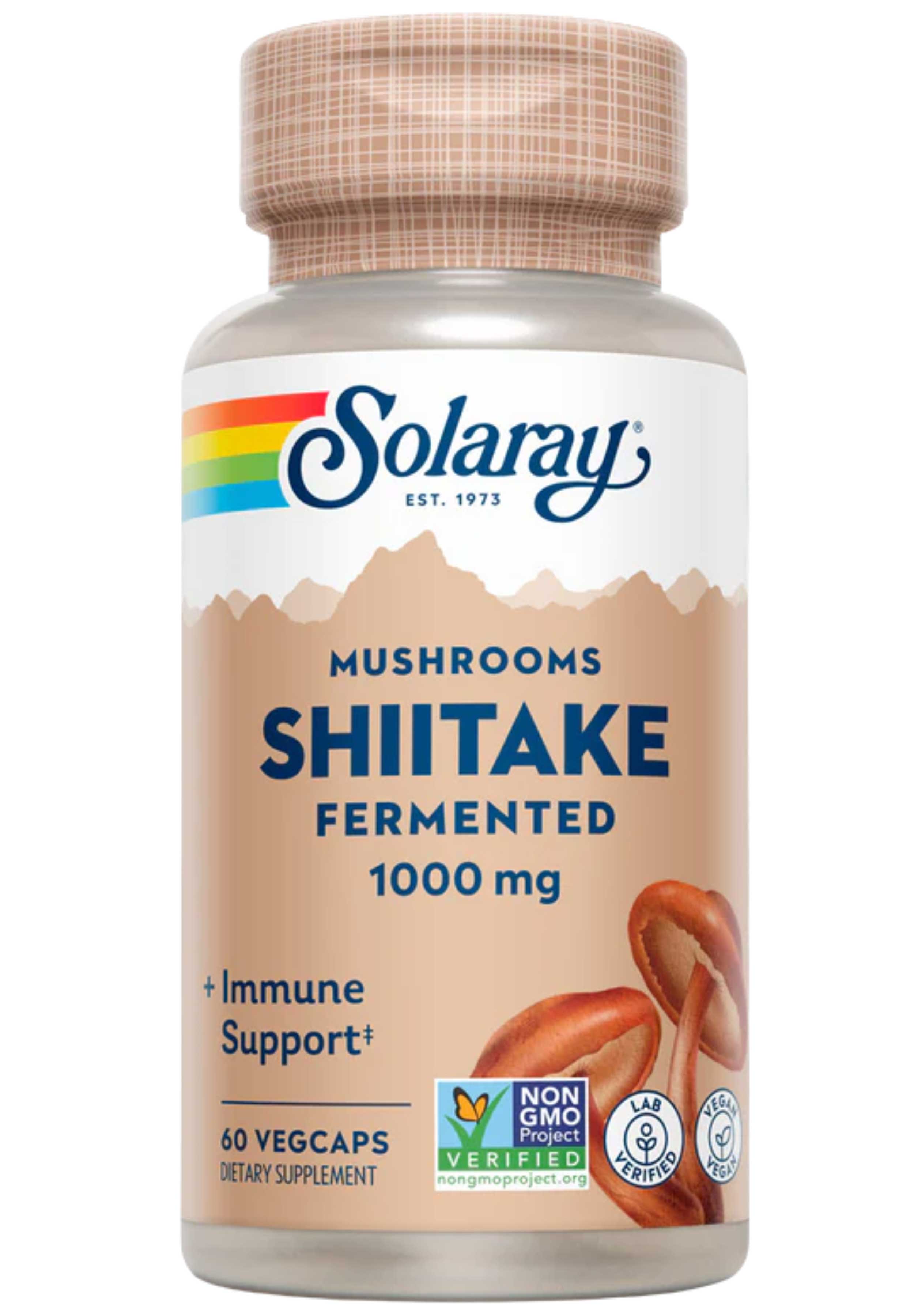 Solaray Fermented Shiitake Organic Mushroom
