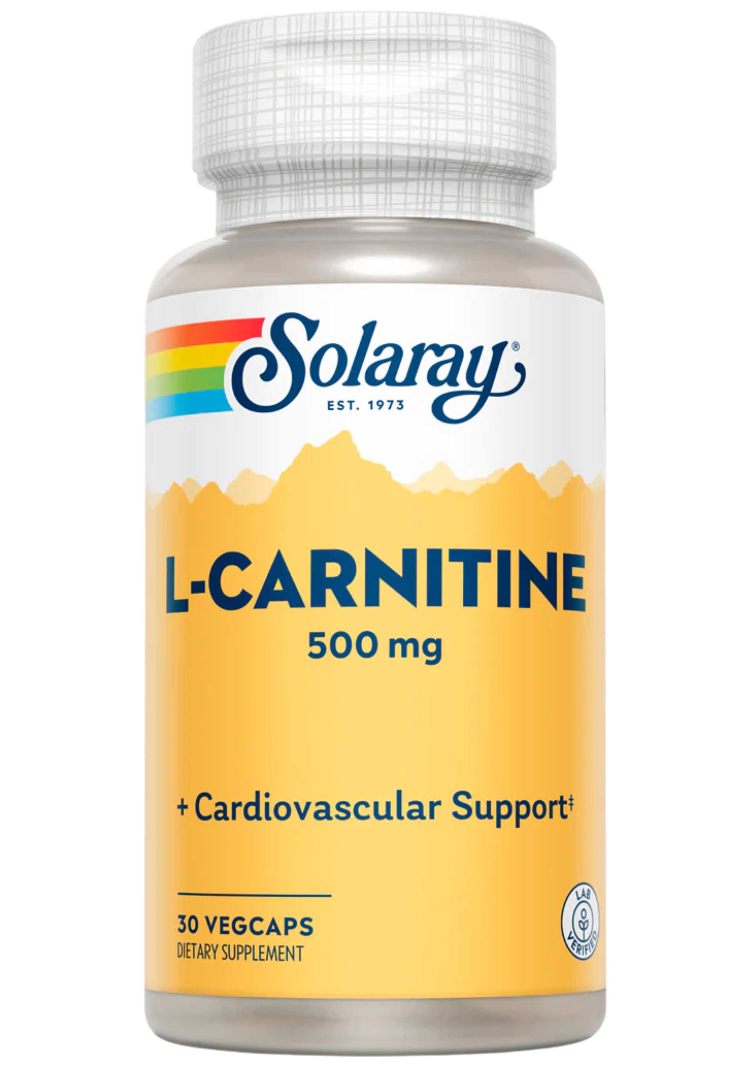 Solaray L-Carnitine Free Form 500 mg 