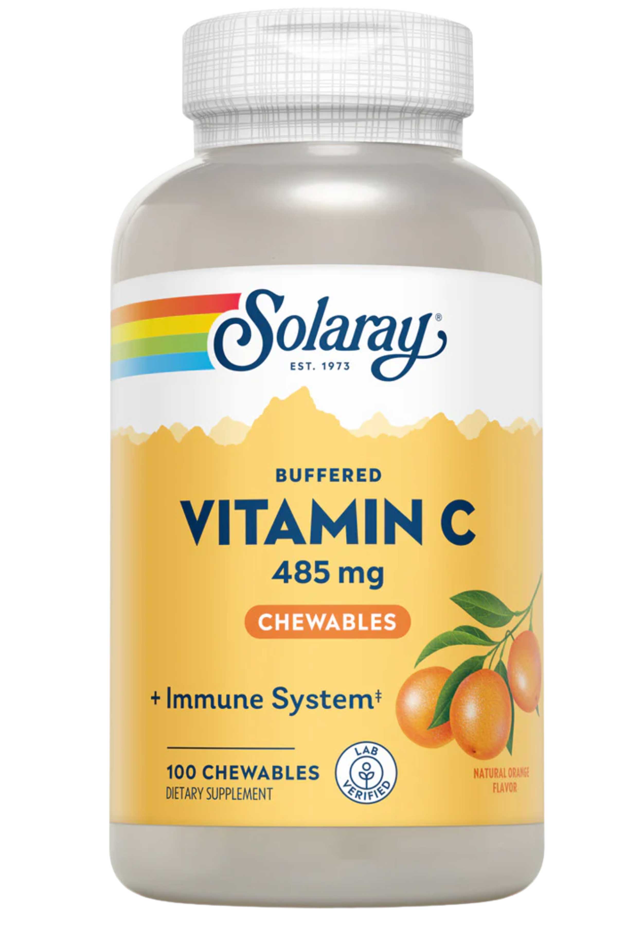 Solaray Vitamin C Buffered Chewables