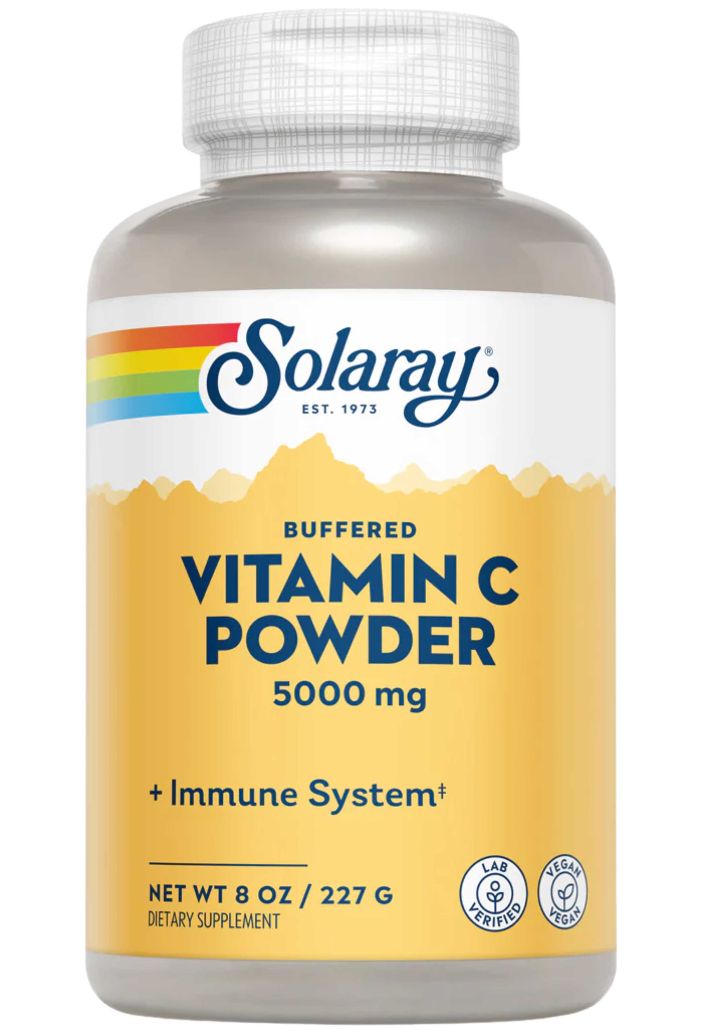 Solaray Buffered Vitamin C Powder 5000 mg
