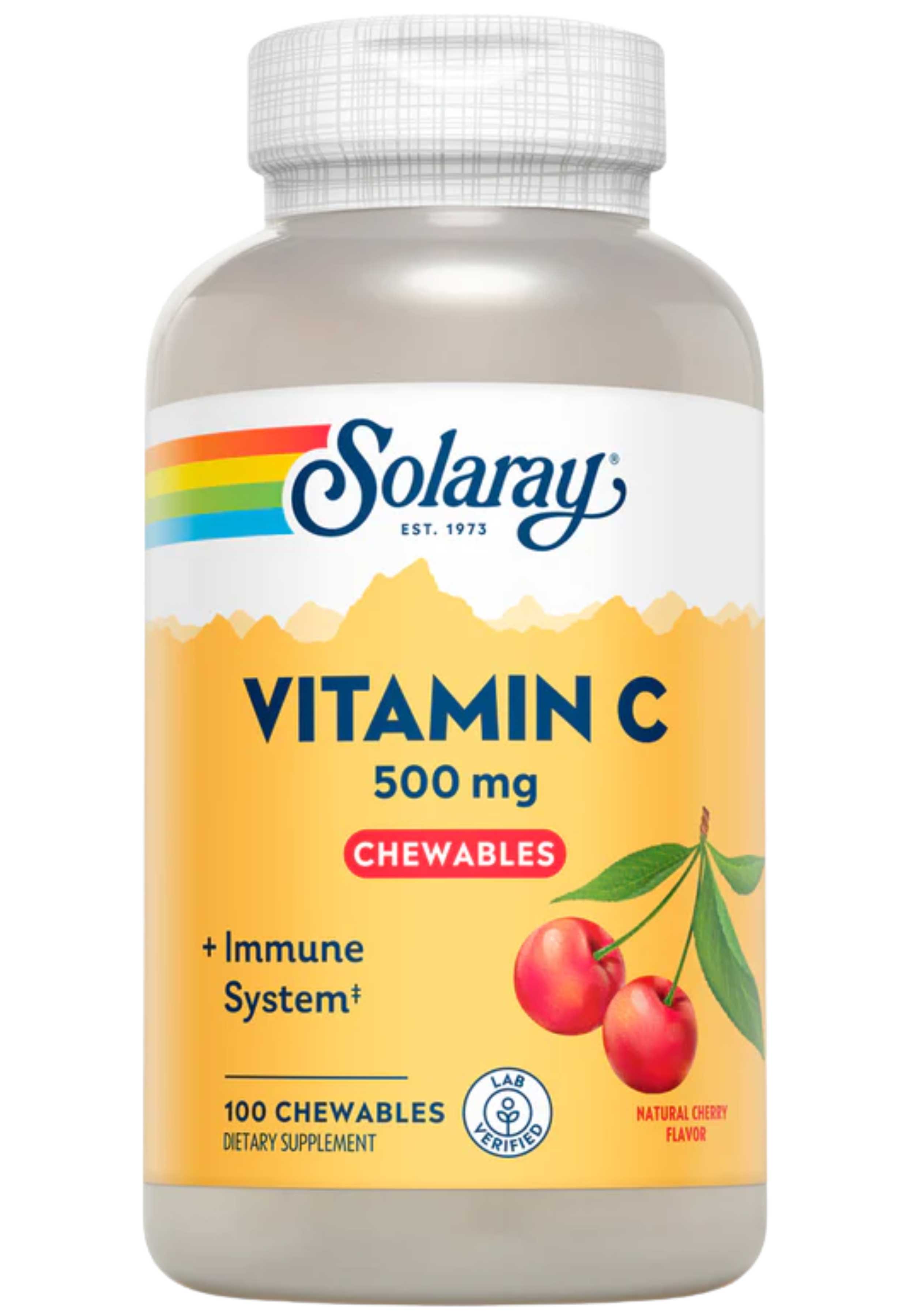 Solaray Vitamin C 500 mg Chewables