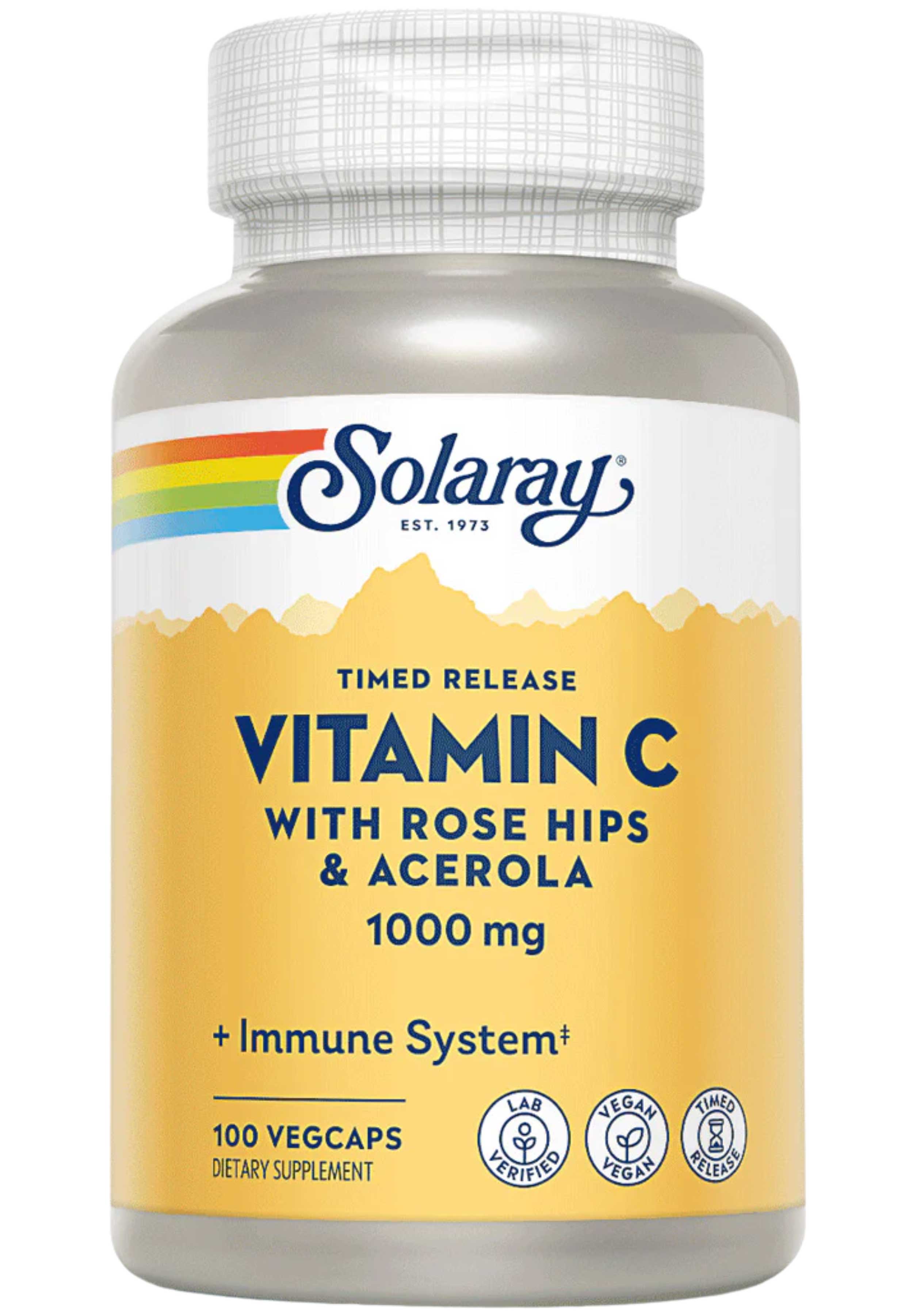 Solaray Vitamin C Timed-Release