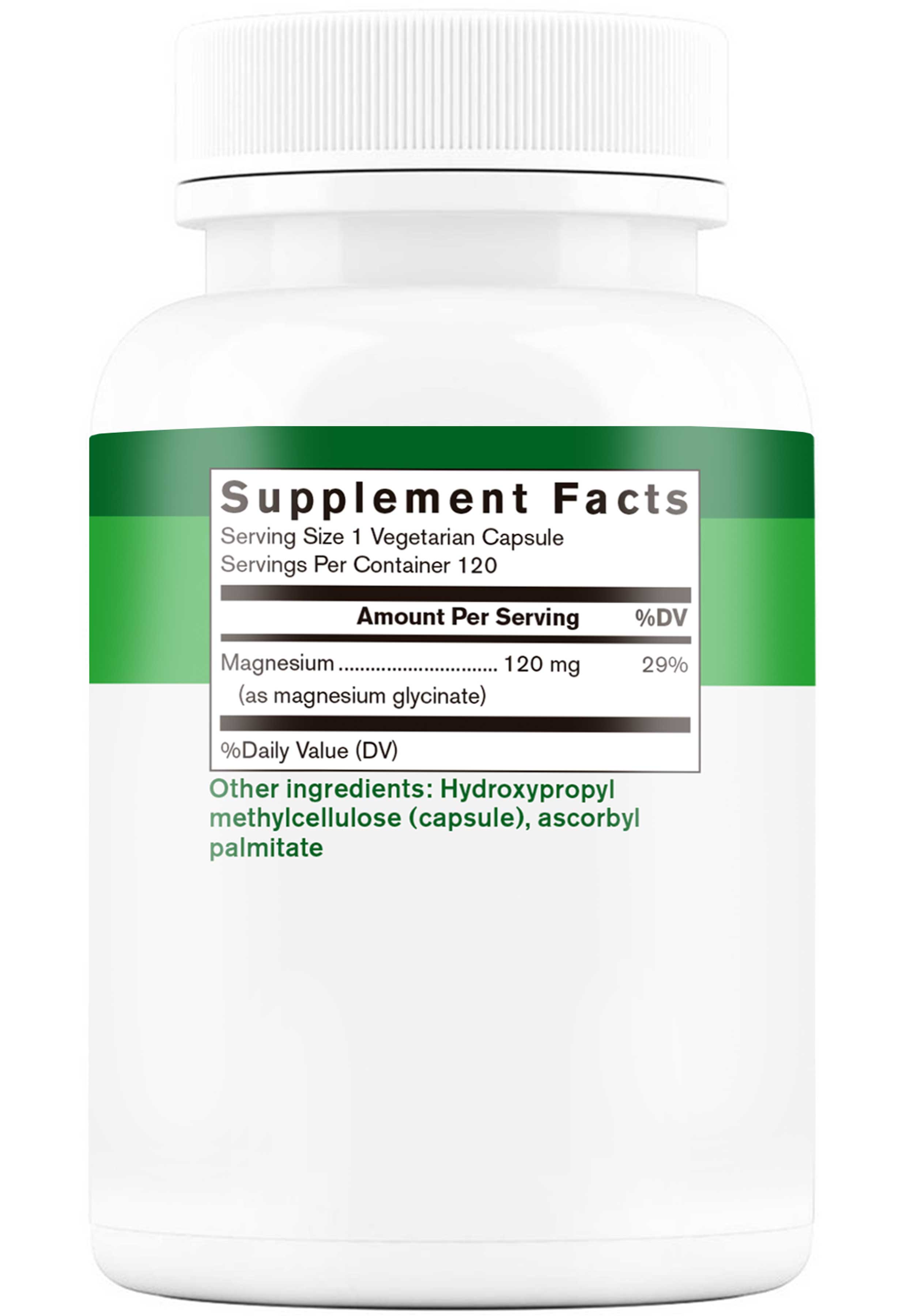Supplement First Magnesium Glycinate Ingredients