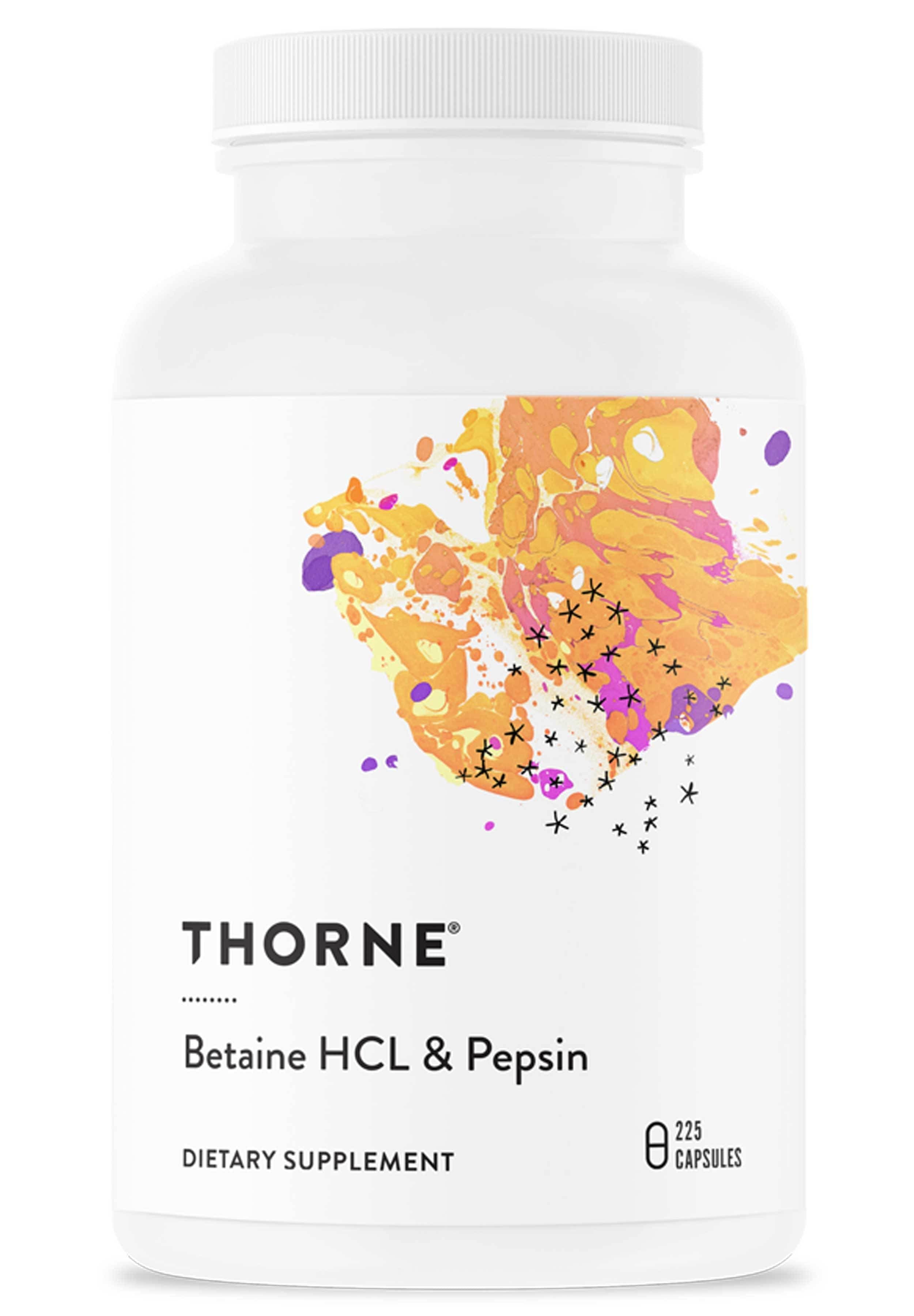 Thorne Research Betaine HCl & Pepsin