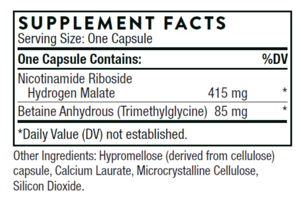 Thorne Research Niacel 400 Ingredients