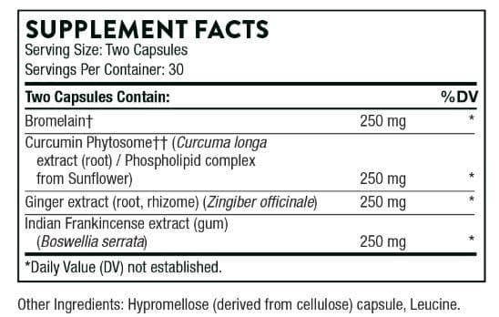Thorne Research Phytoprofen Ingredients