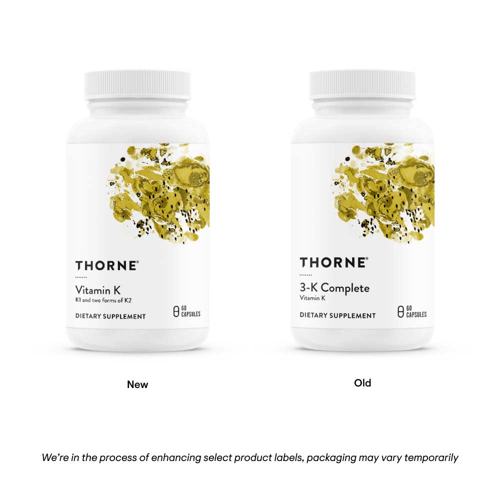 Thorne Research Vitamin K (formerly 3-K Complete)