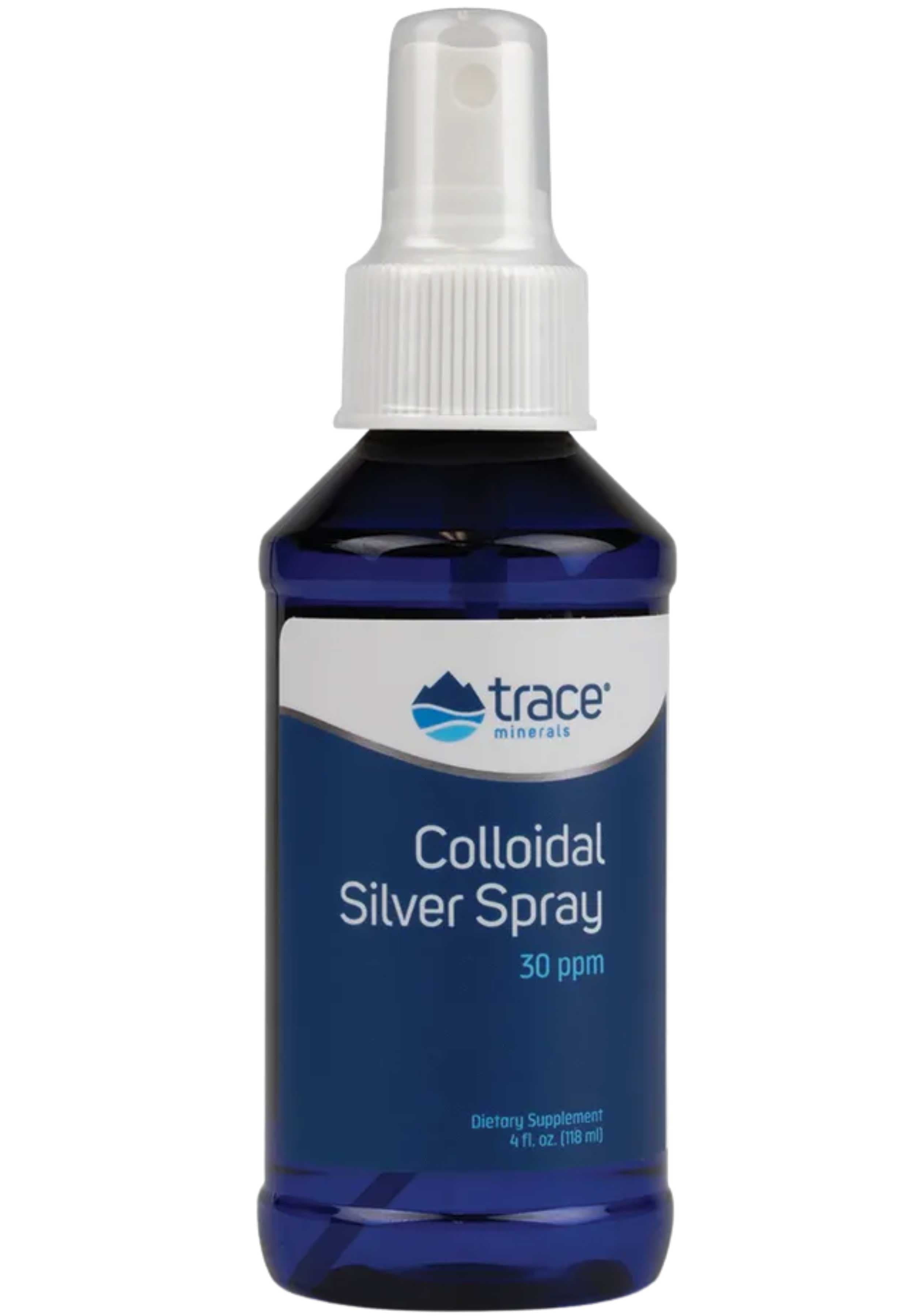 Trace Minerals Research Colloidal Silver Spray 30 ppm