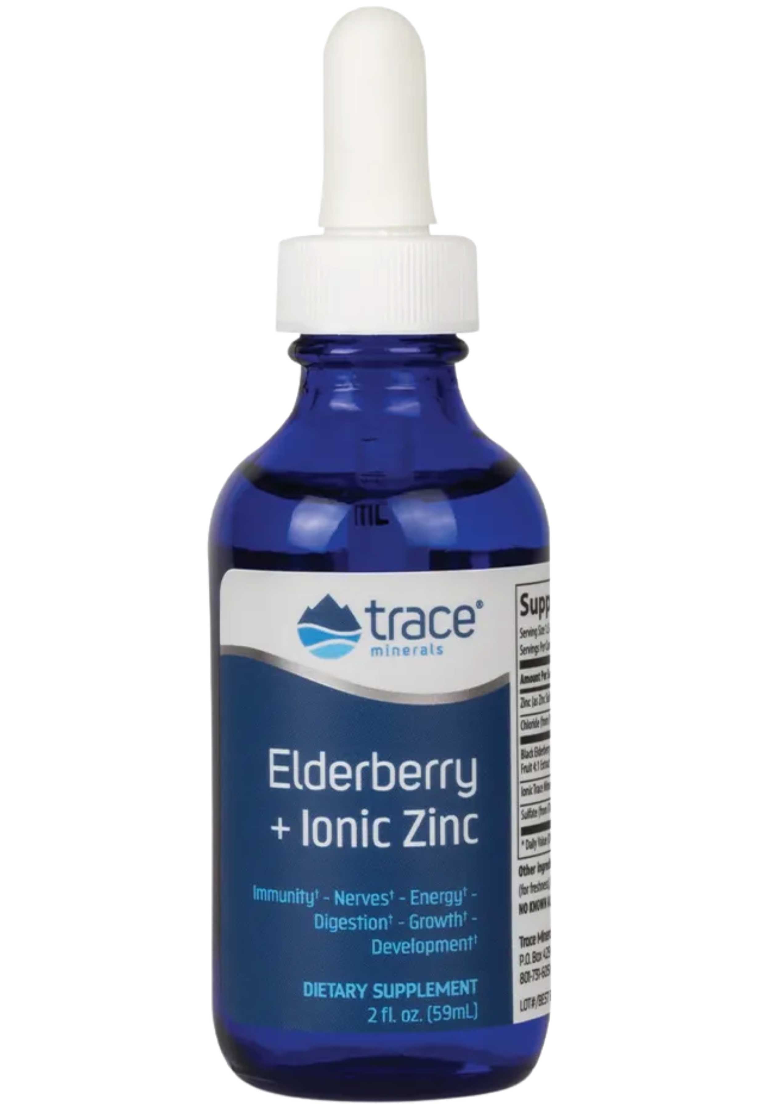 Trace Minerals Research Elderberry + Ionic Zinc