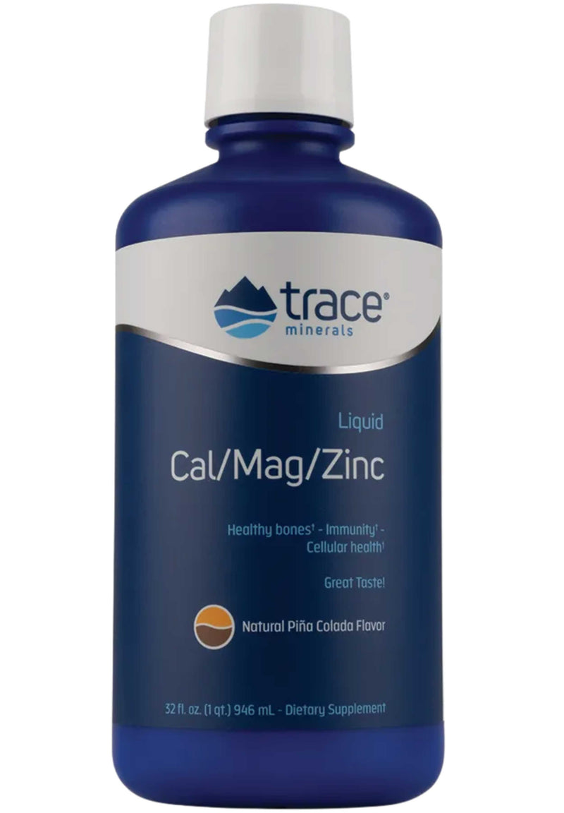 Trace Minerals Research Liquid Cal/Mag/Zinc Pina Colada