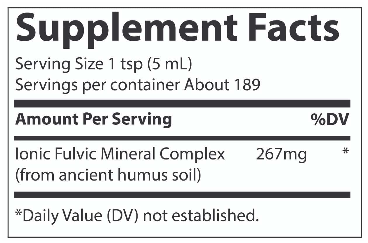 Trace Minerals Research Liquid Gut Health Ingredients 