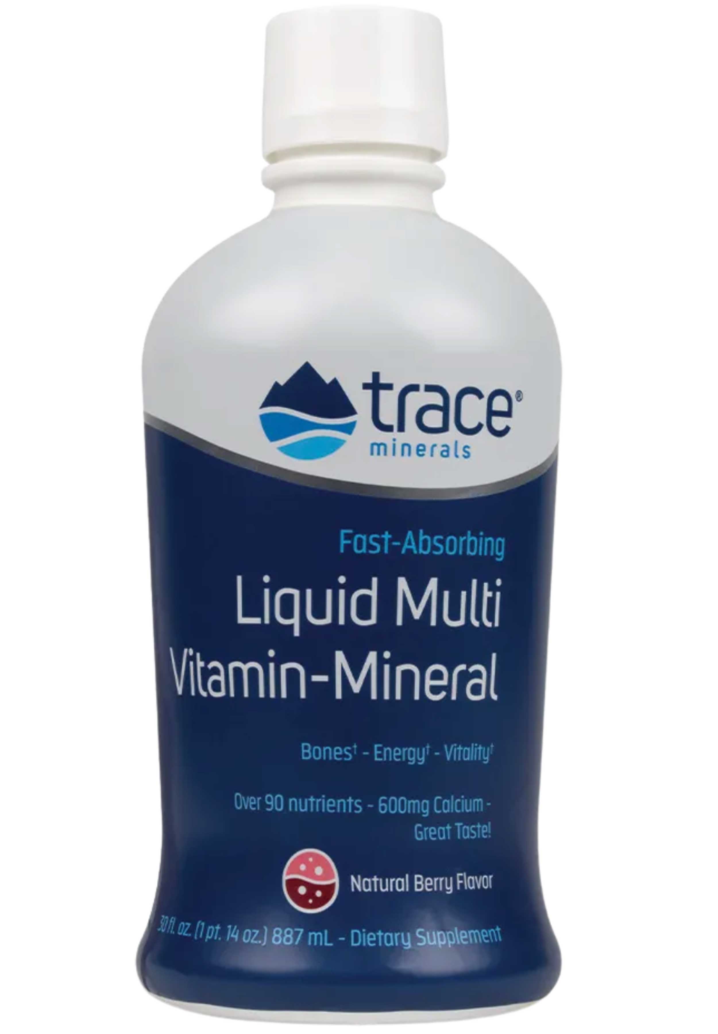 Trace Minerals Research Liquid Multi Vitamin-Mineral Berry