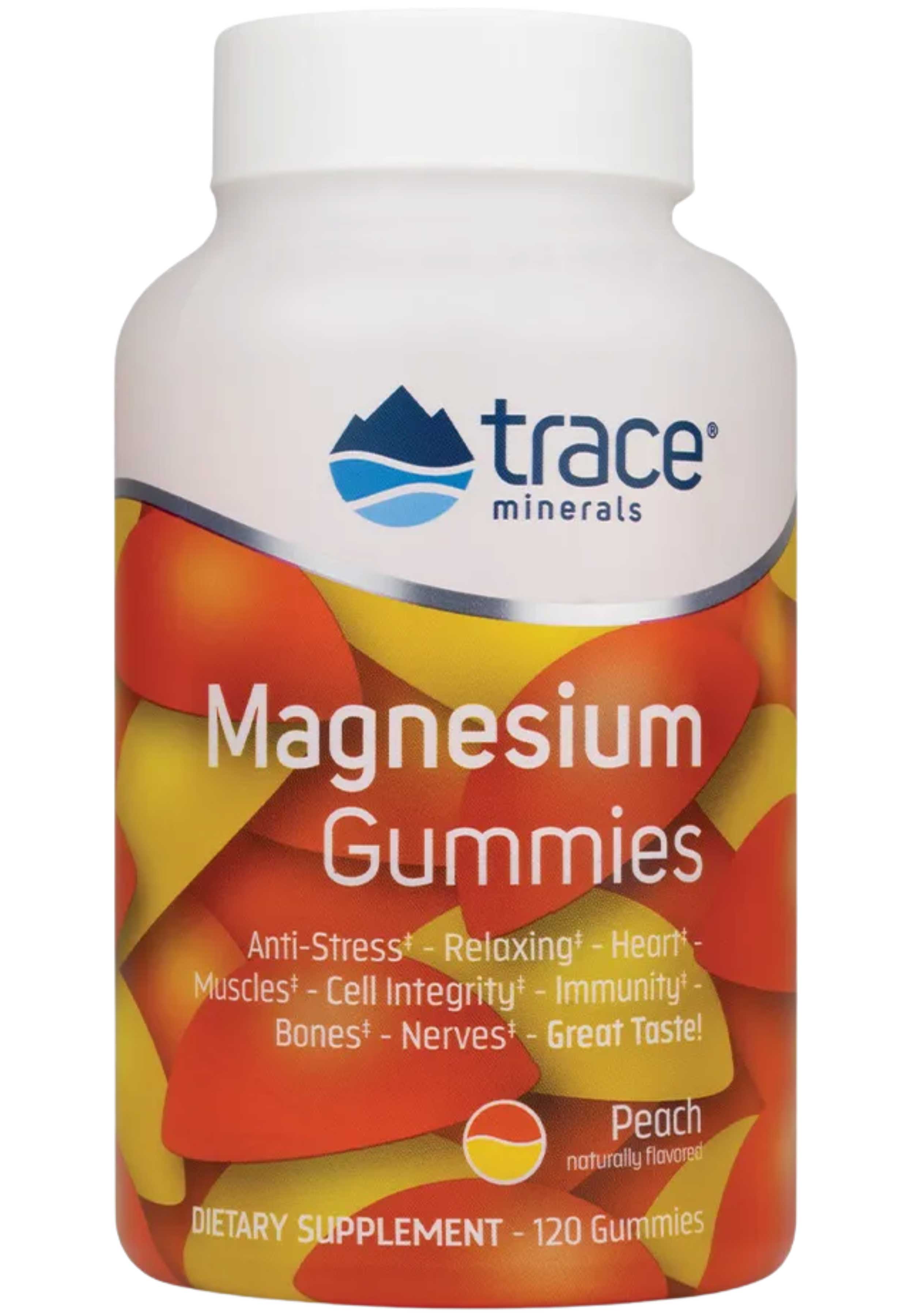 Trace Minerals Research Magnesium Gummies Peach